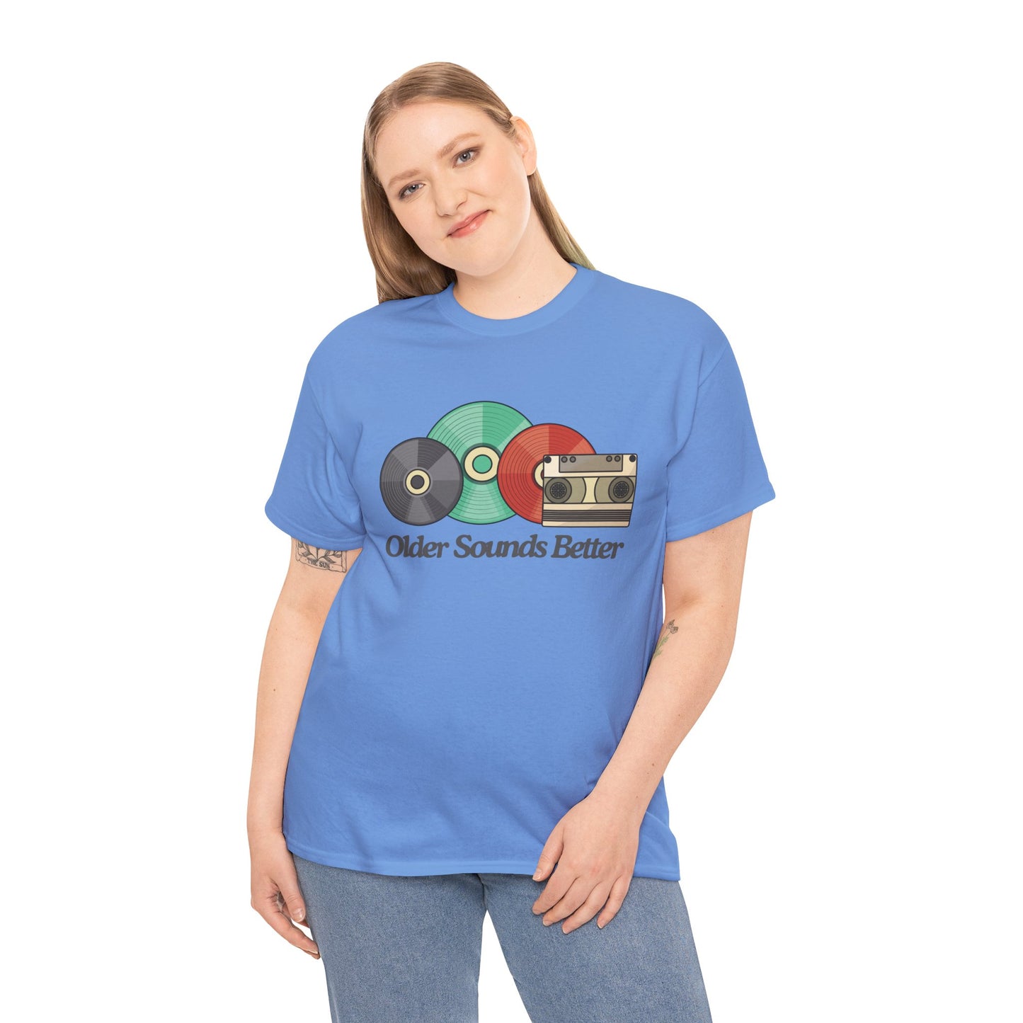 Older sounds better - Unisex Heavy Cotton Tee