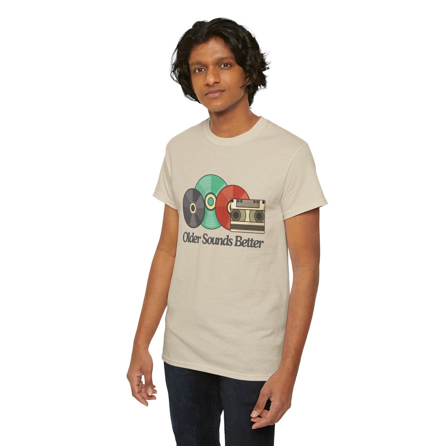 Older sounds better - Unisex Heavy Cotton Tee