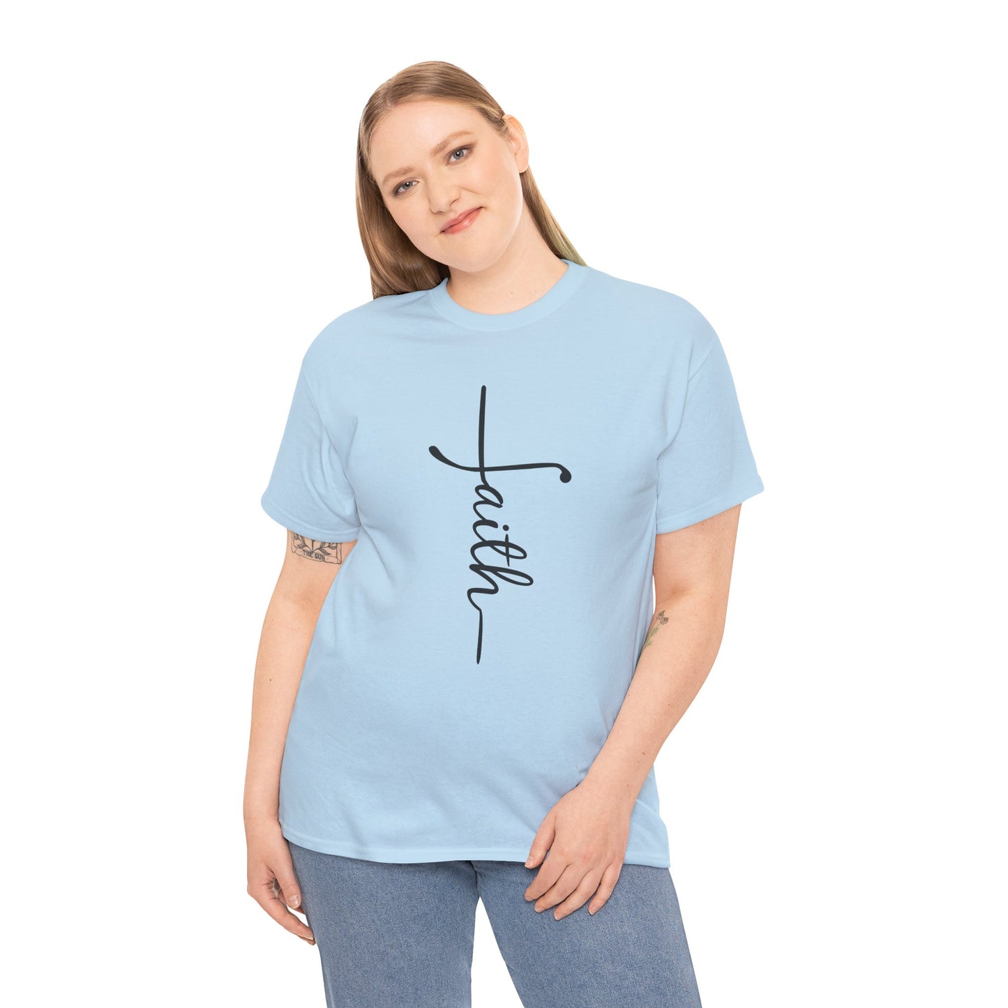 Faith - Unisex Heavy Cotton Tee