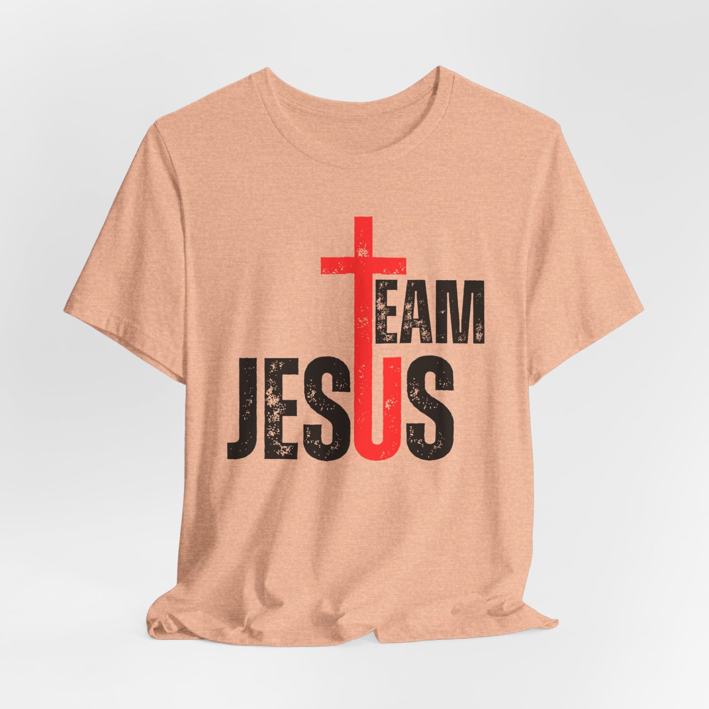 Team Jesus Front - Unisex Jersey Short Sleeve Tee