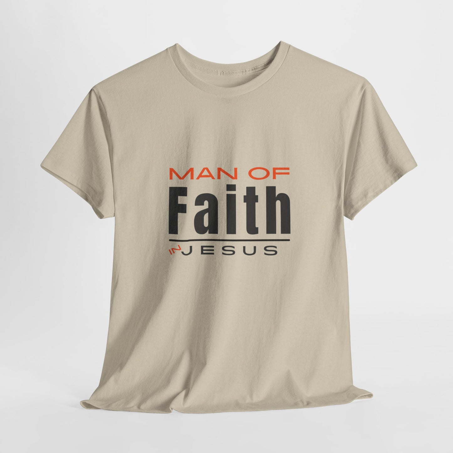 Christian Tee - Man of Faith