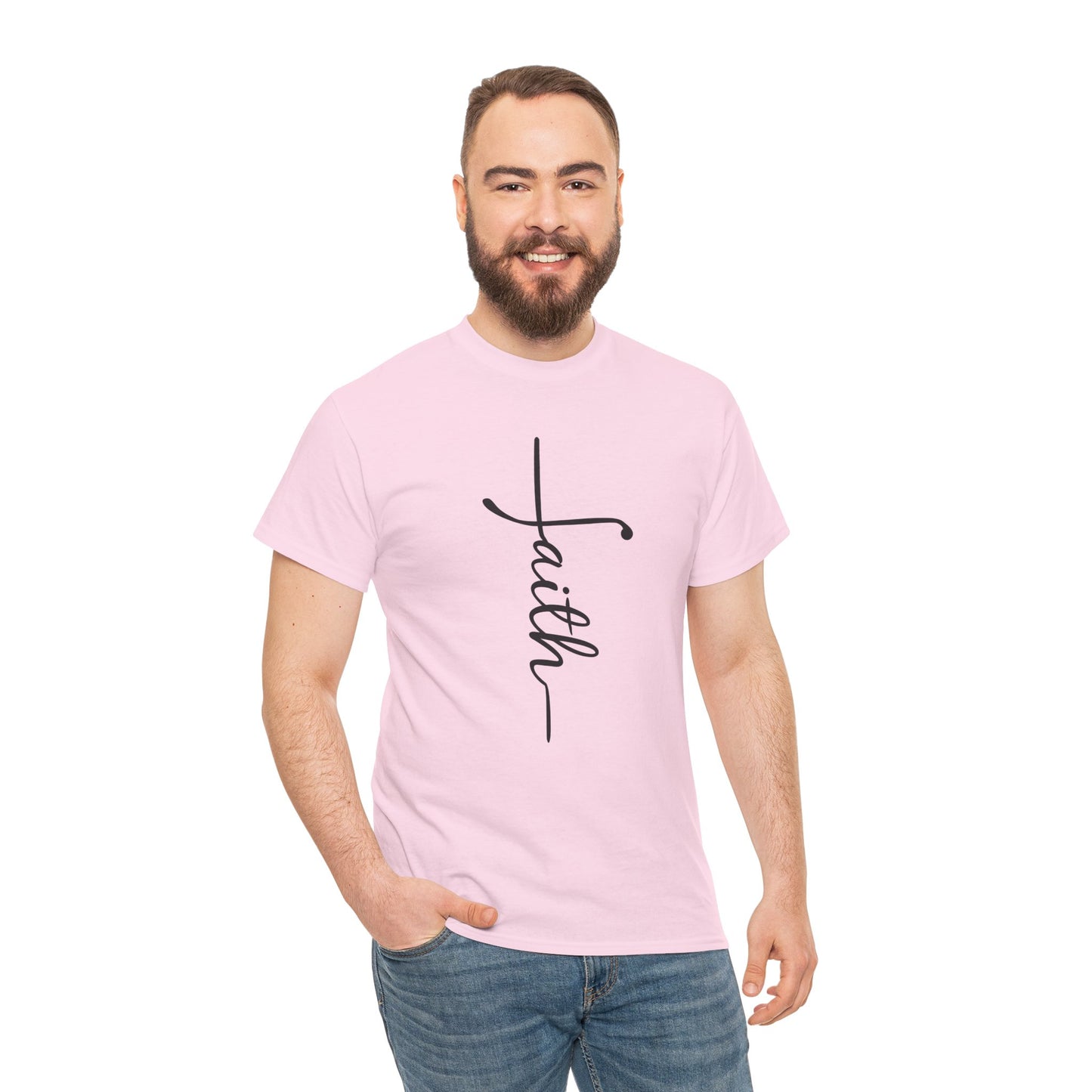 Faith - Unisex Heavy Cotton Tee