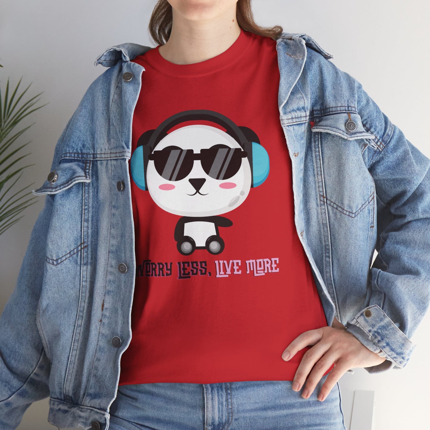 Worry Less - Unisex Heavy Cotton Tee