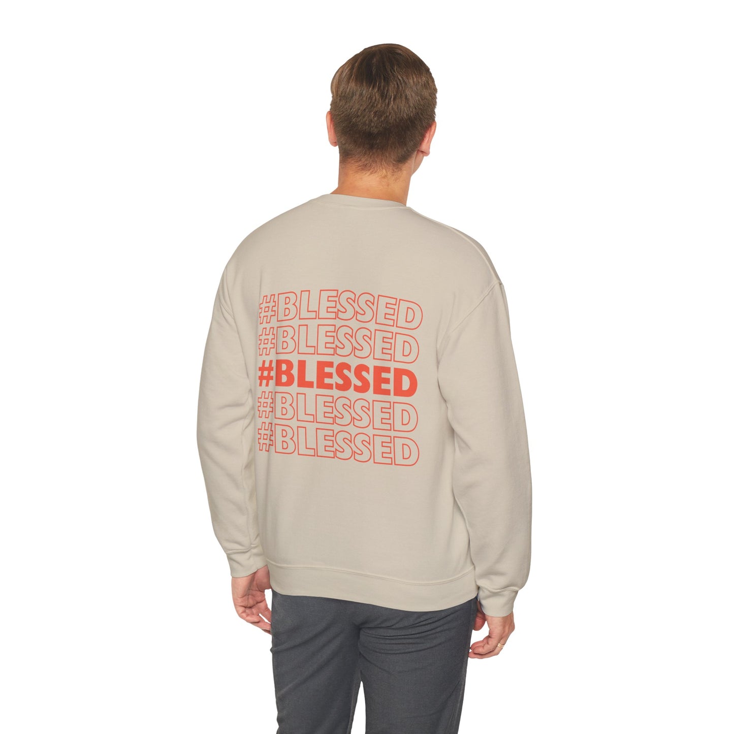 Blessed Back - Crewneck Sweatshirt