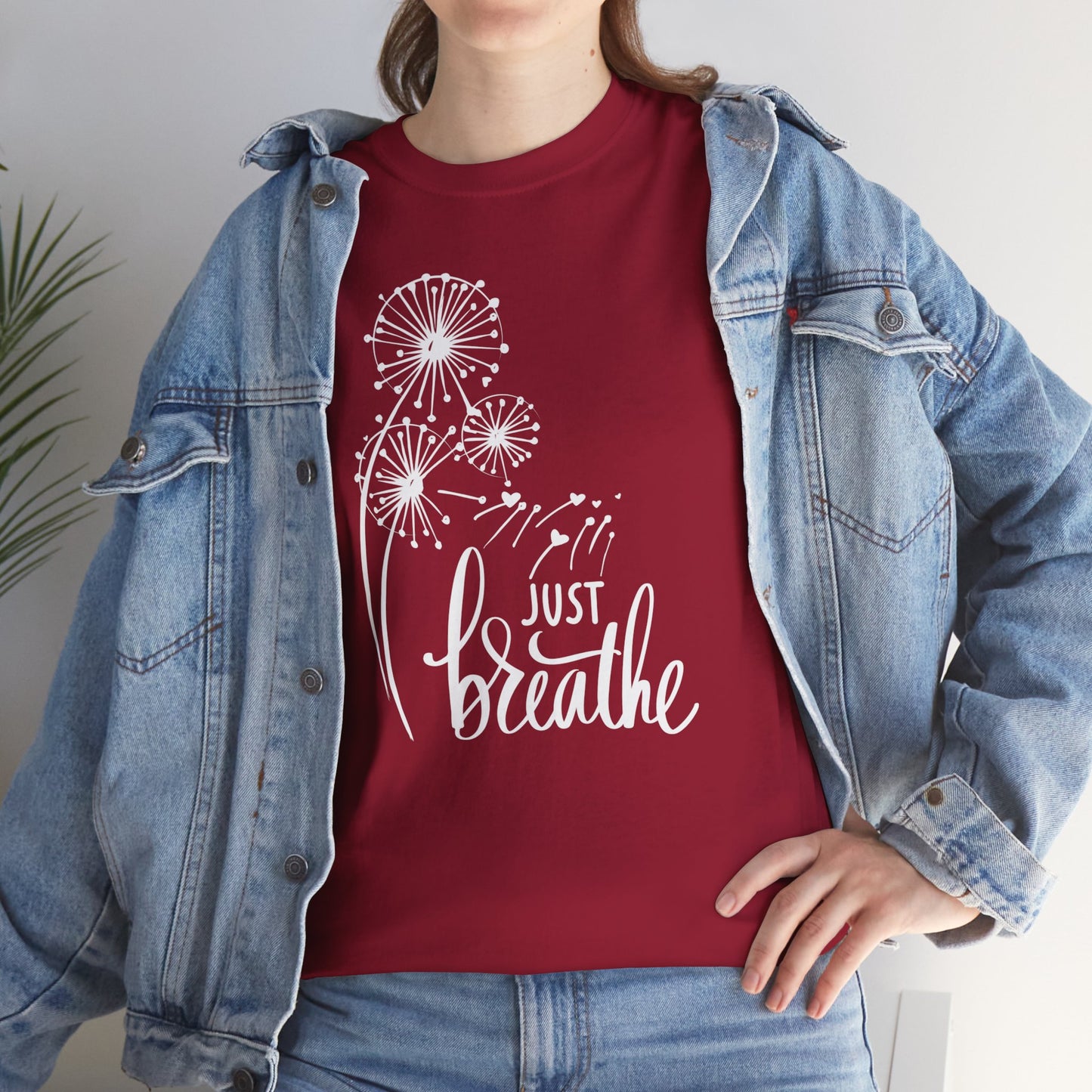 Just Breath - Unisex Heavy Cotton Tee