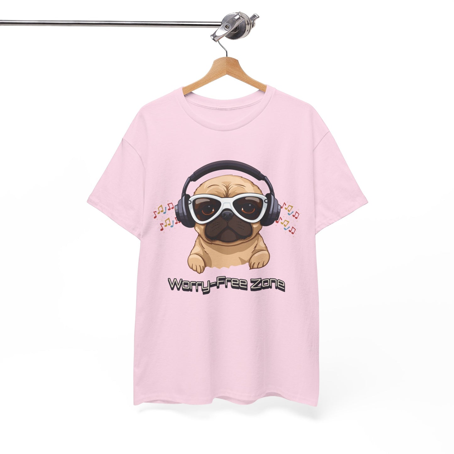 Worry-Free Zone - Unisex Heavy Cotton Tee