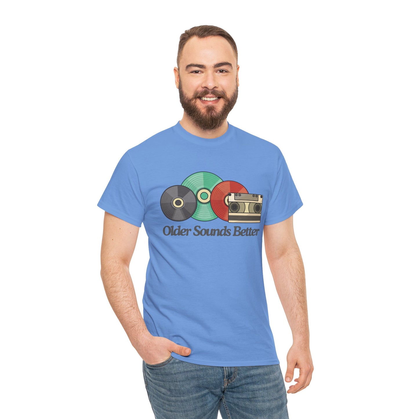 Older sounds better - Unisex Heavy Cotton Tee