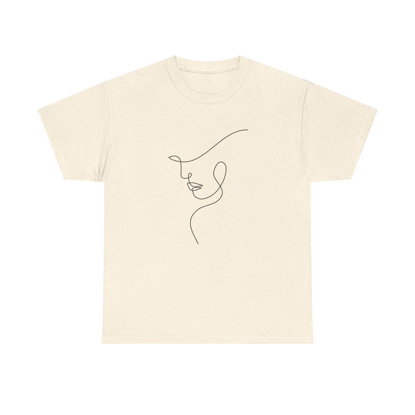 Woman Face - Unisex Heavy Cotton Tee