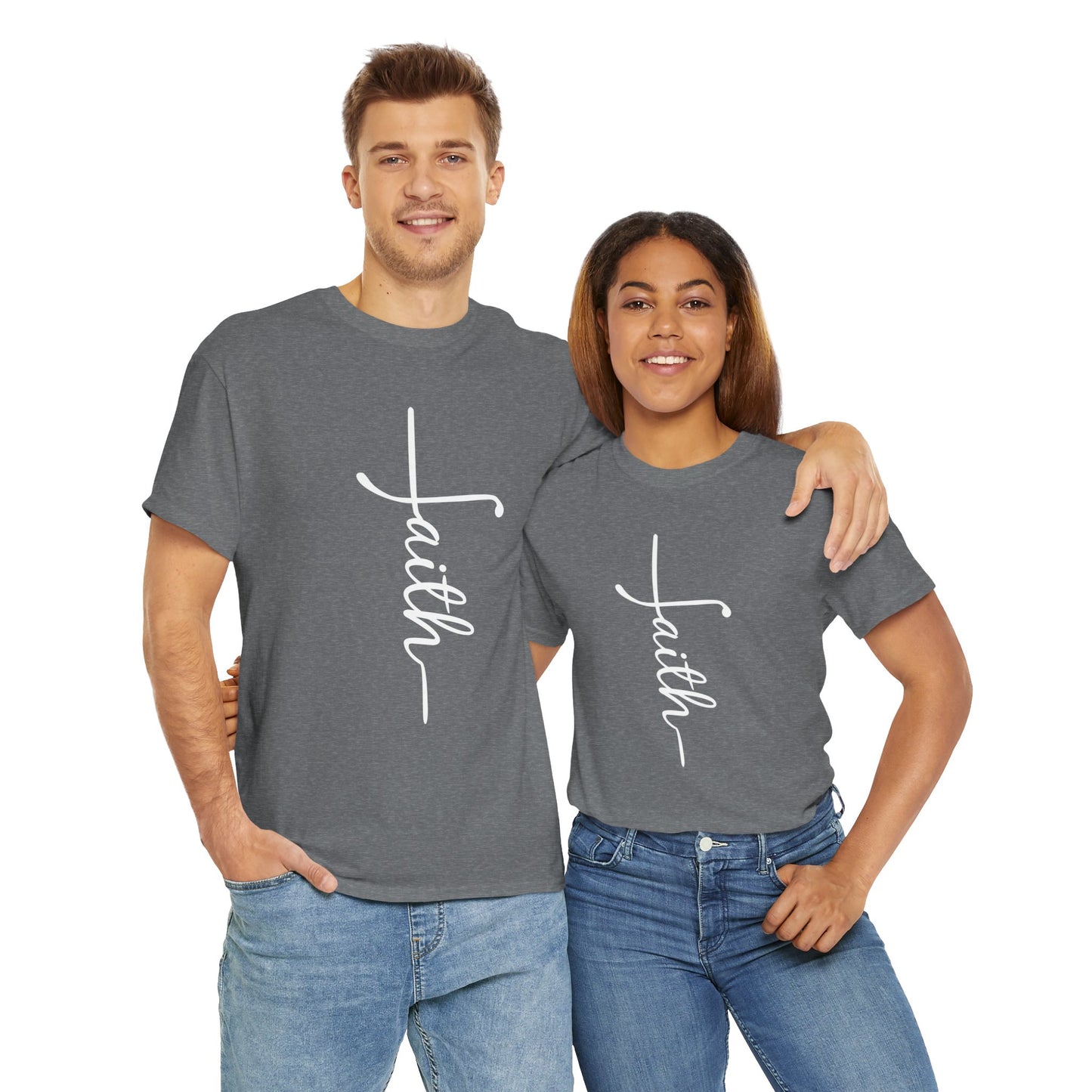 Faith - Unisex Heavy Cotton Tee