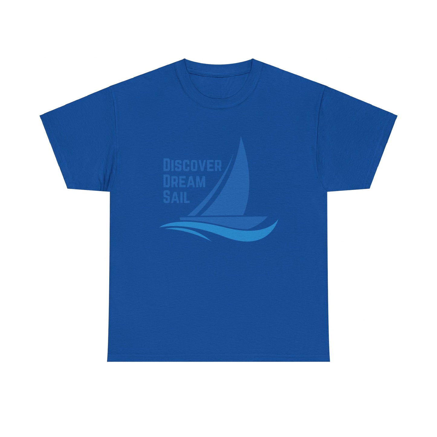 Discover Dream Sail - Unisex Heavy Cotton Tee