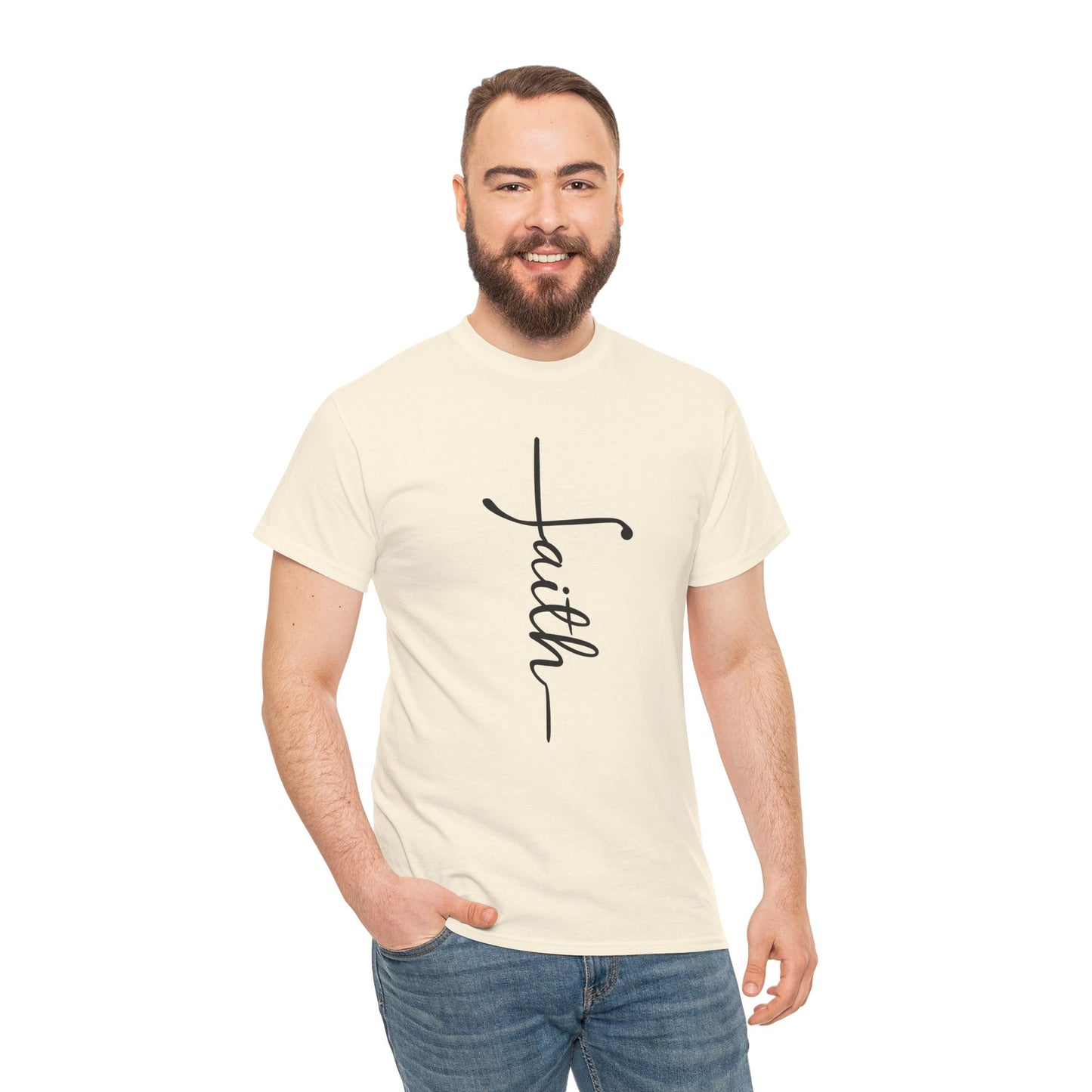 Faith - Unisex Heavy Cotton Tee