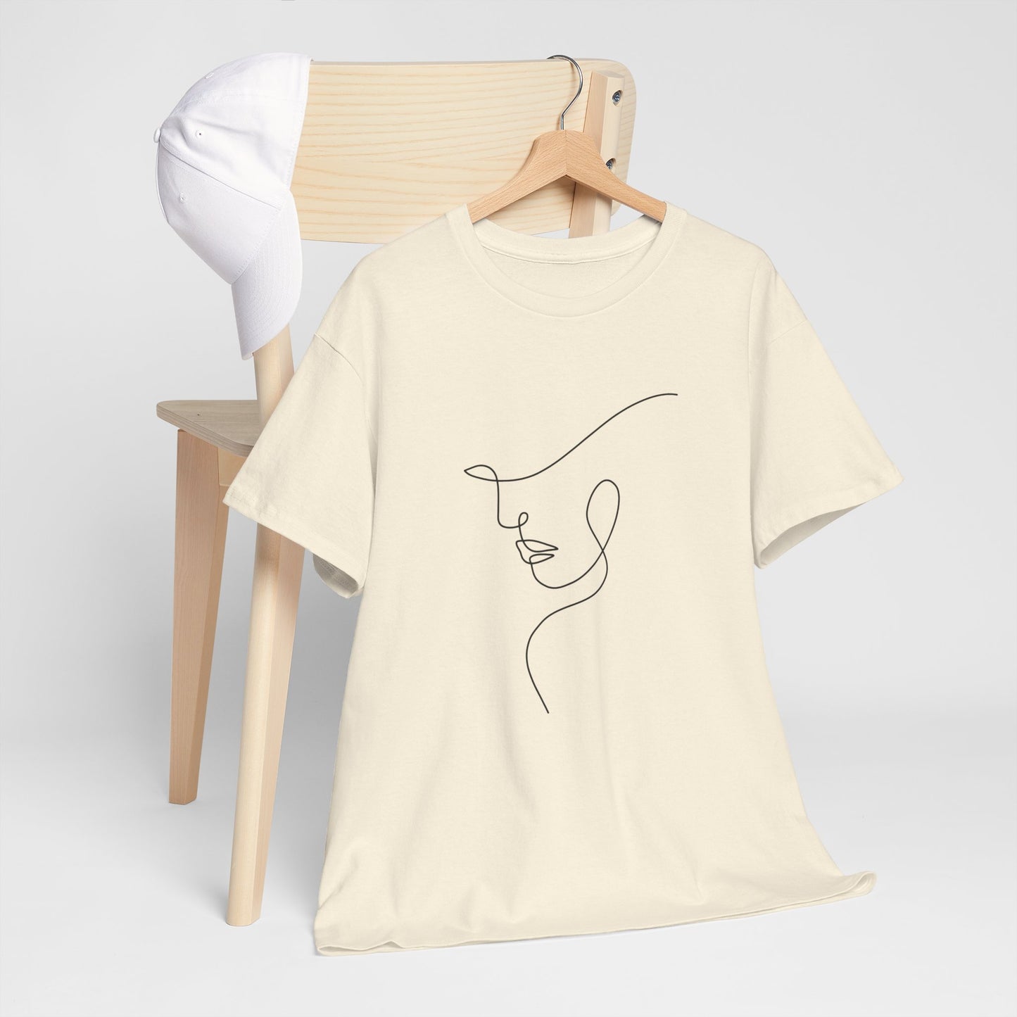 Woman Face - Unisex Heavy Cotton Tee