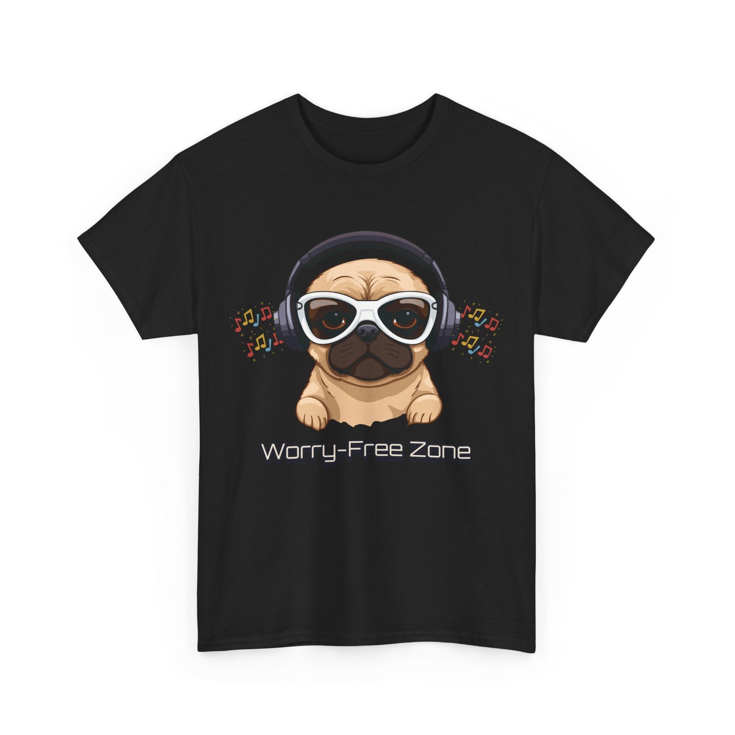 Worry-Free Zone - Unisex Heavy Cotton Tee