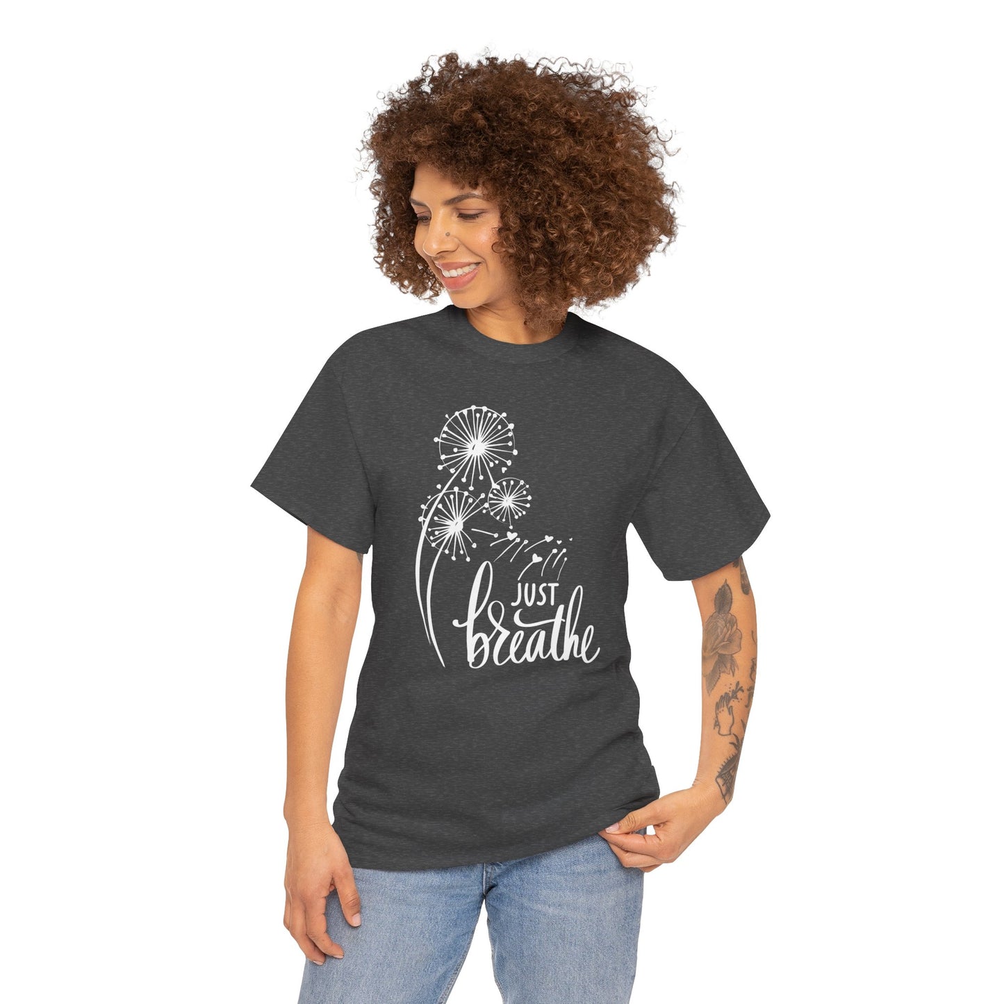 Just Breath - Unisex Heavy Cotton Tee