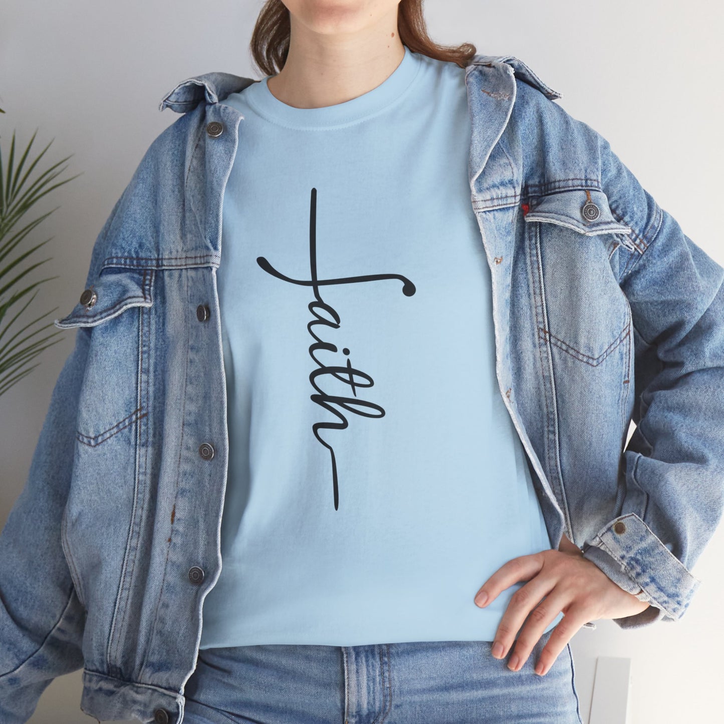 Faith - Unisex Heavy Cotton Tee