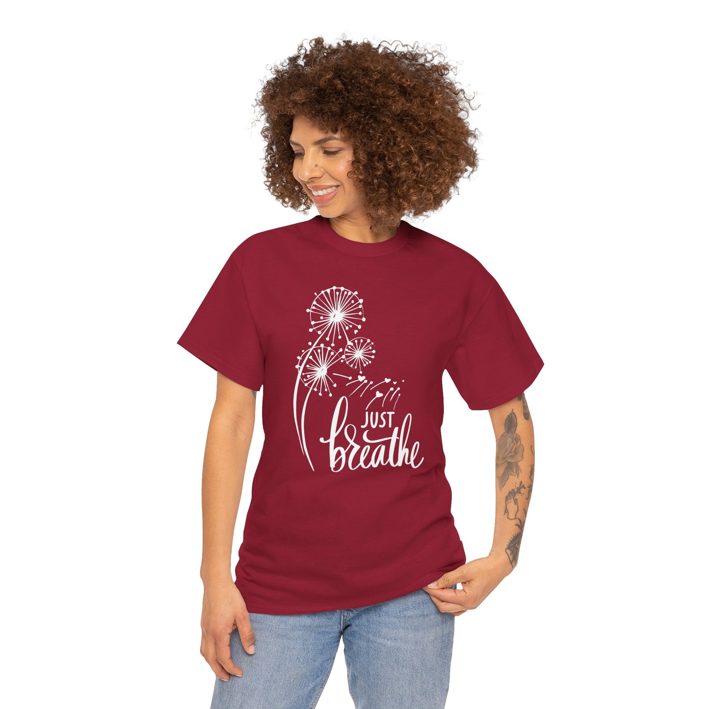 Just Breath - Unisex Heavy Cotton Tee