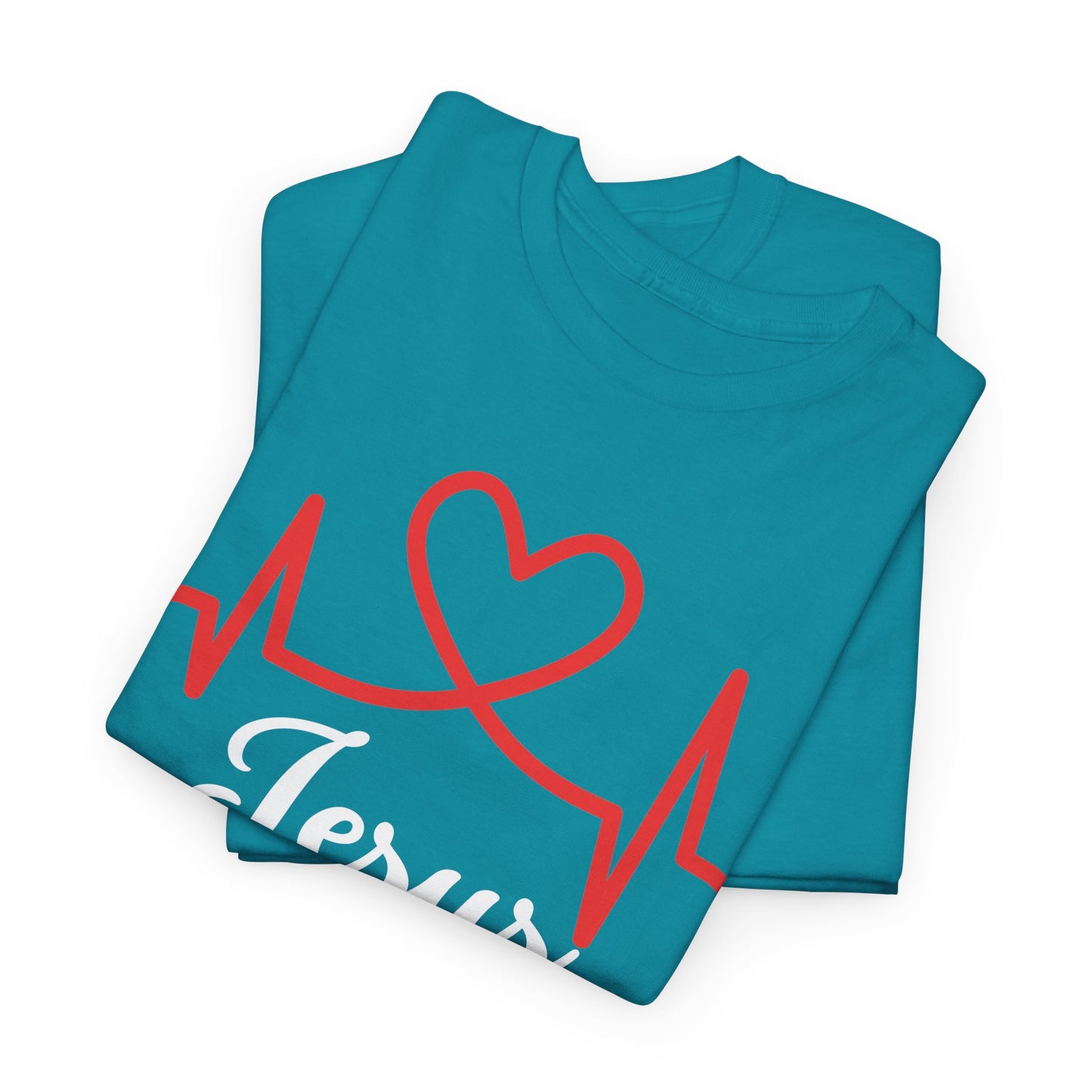 Jesus Hearth - Unisex Heavy Cotton Tee