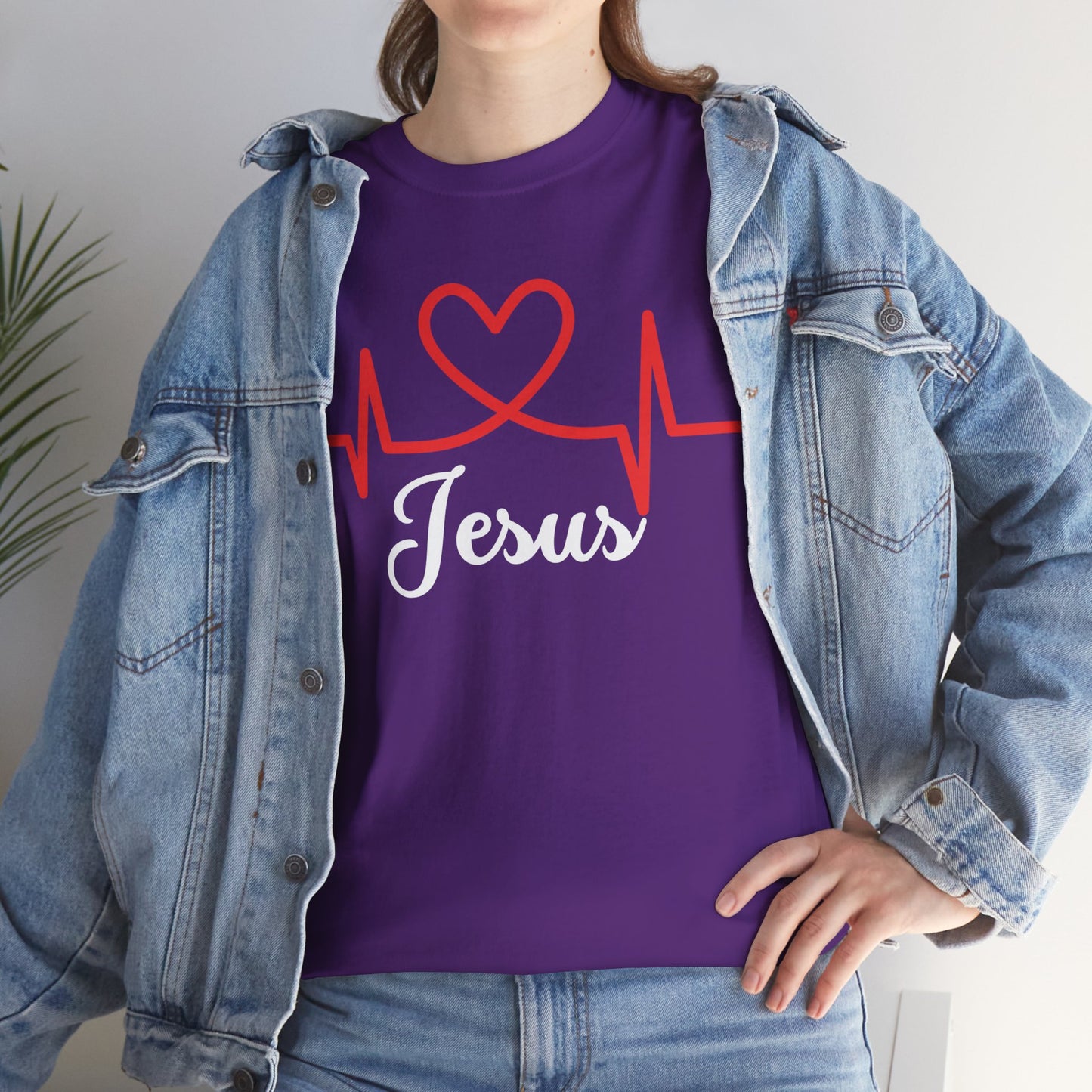 Jesus Hearth - Unisex Heavy Cotton Tee