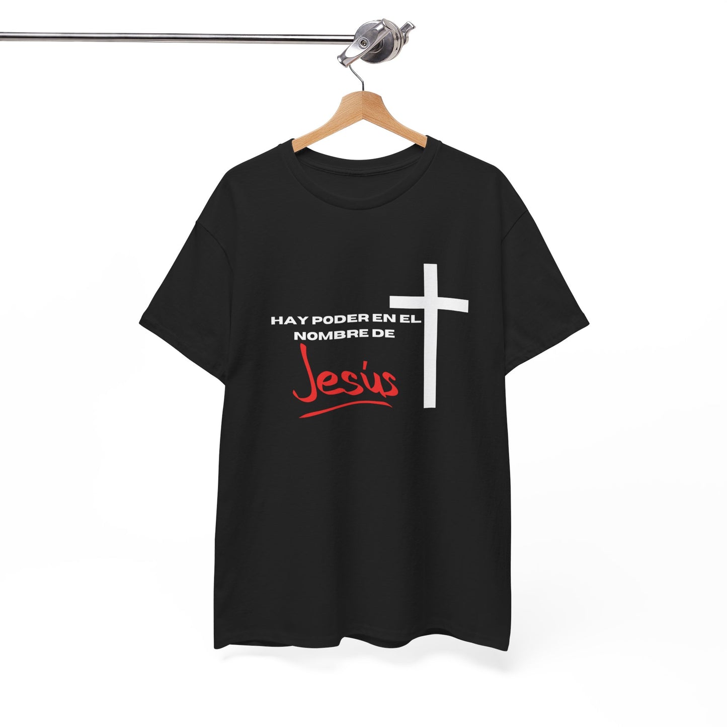 Hay poder en Jesus - Spanish - Unisex Heavy Cotton Tee