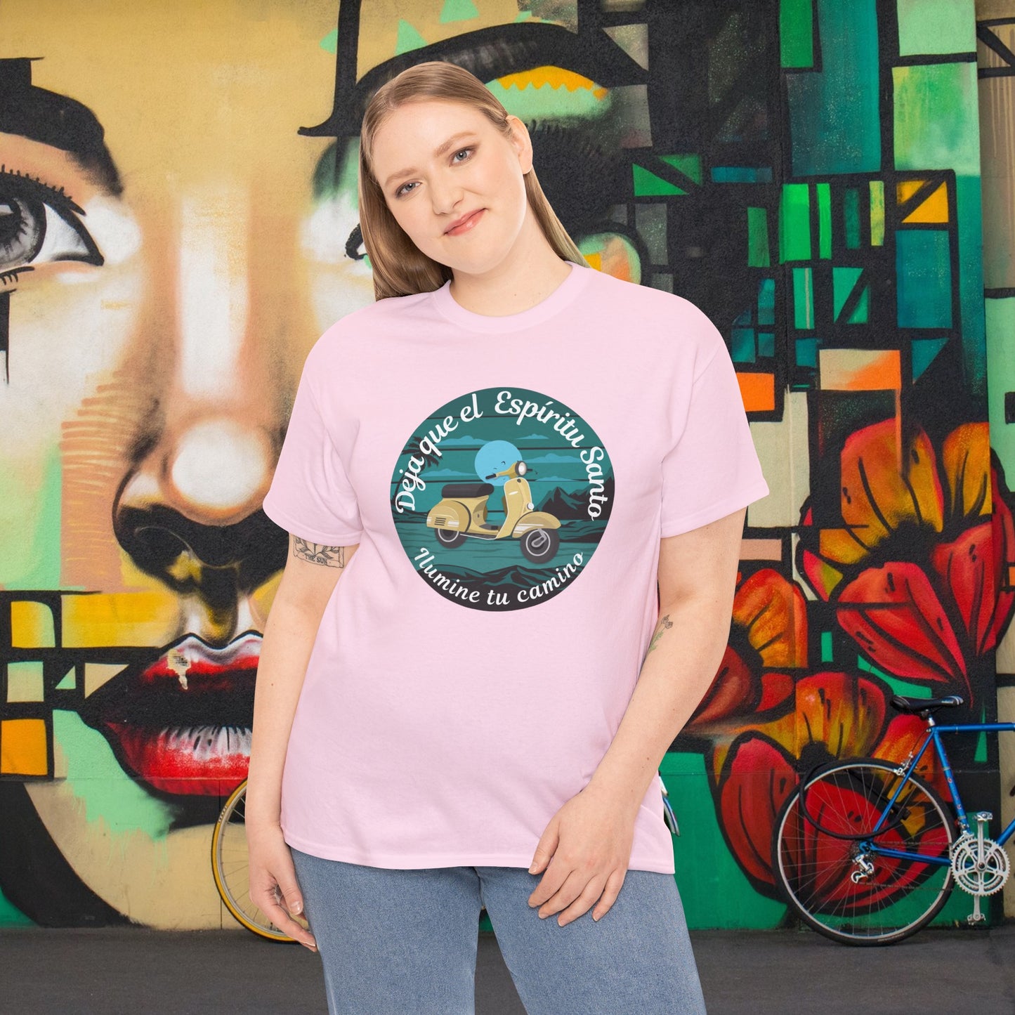 Deja que el Espíritu - Unisex Heavy Cotton Tee