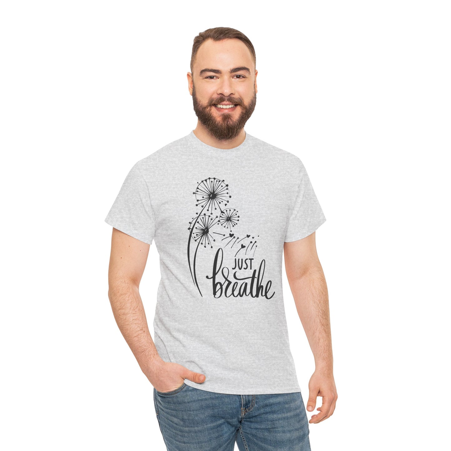 Just Breath - Unisex Heavy Cotton Tee