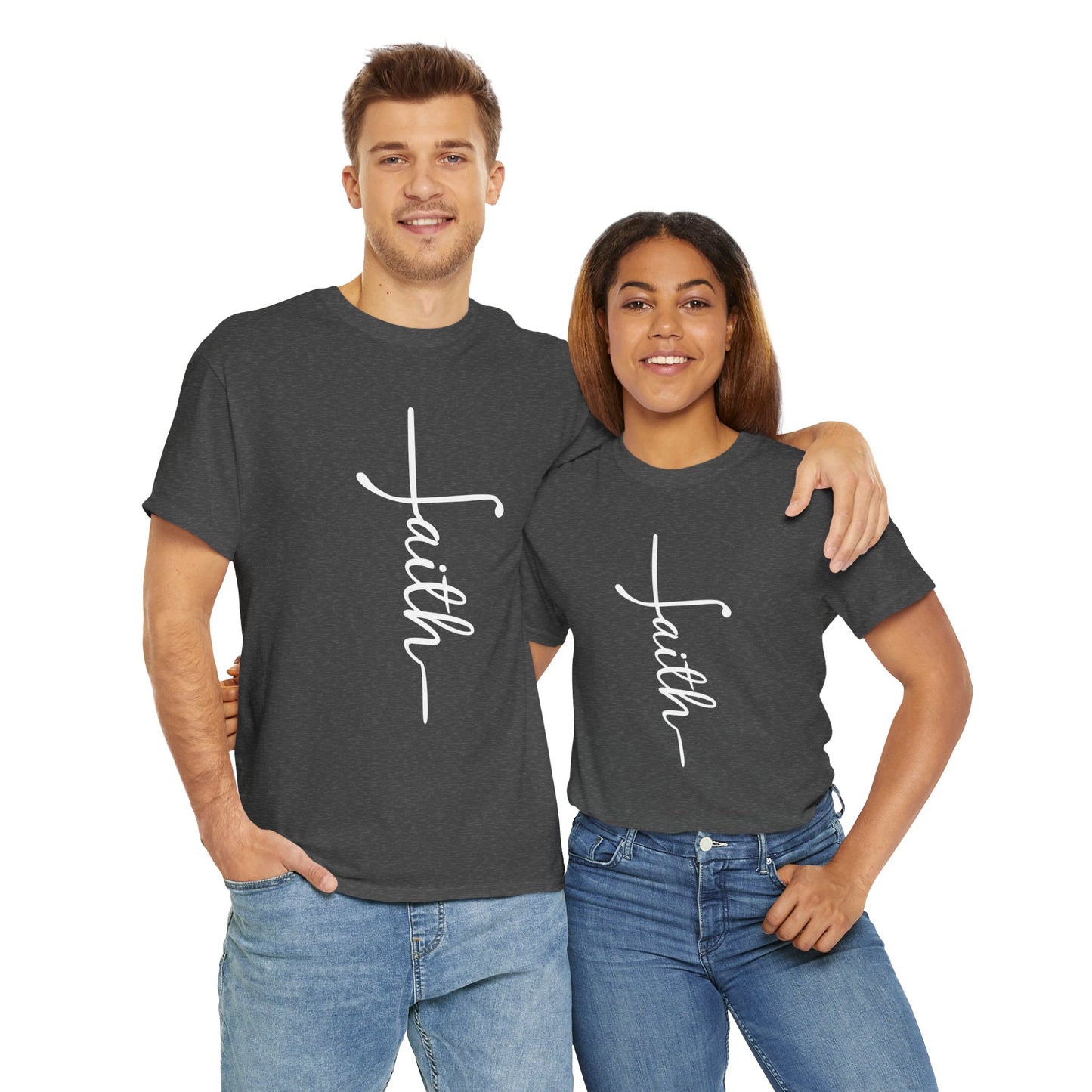 Faith - Unisex Heavy Cotton Tee