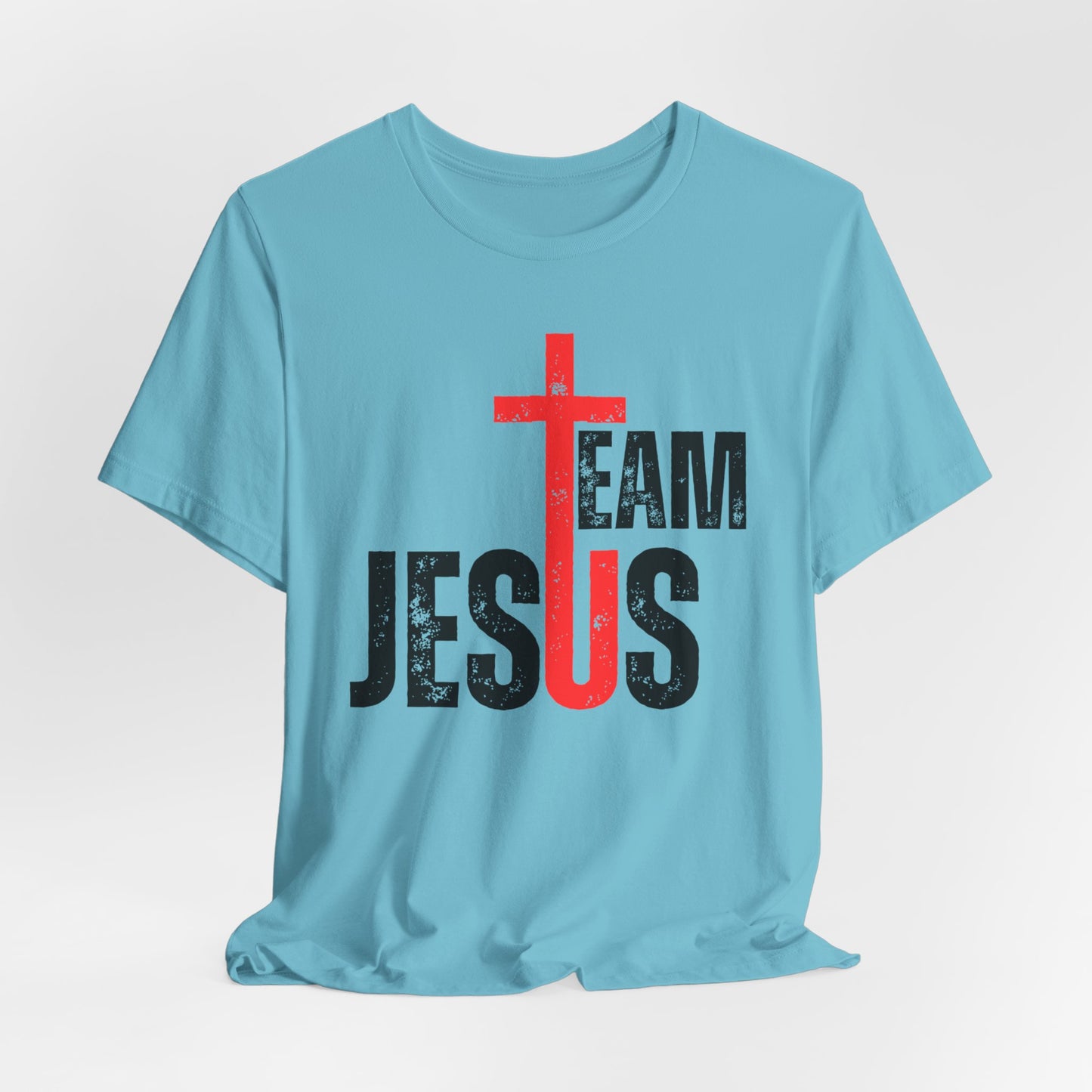 Team Jesus Front - Unisex Jersey Short Sleeve Tee