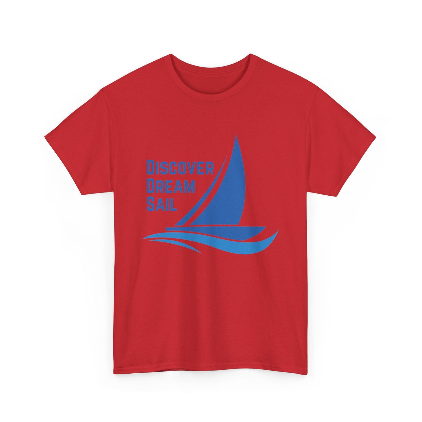 Discover Dream Sail - Unisex Heavy Cotton Tee