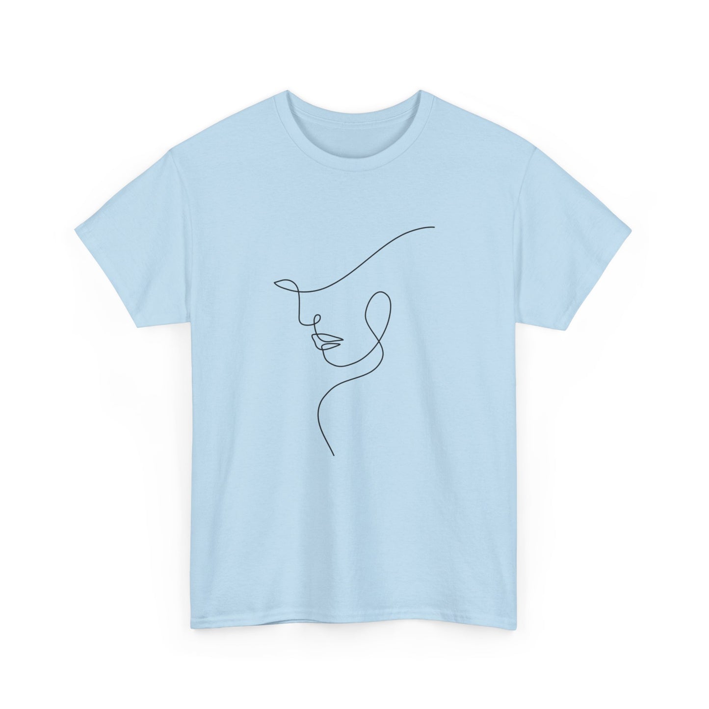 Woman Face - Unisex Heavy Cotton Tee