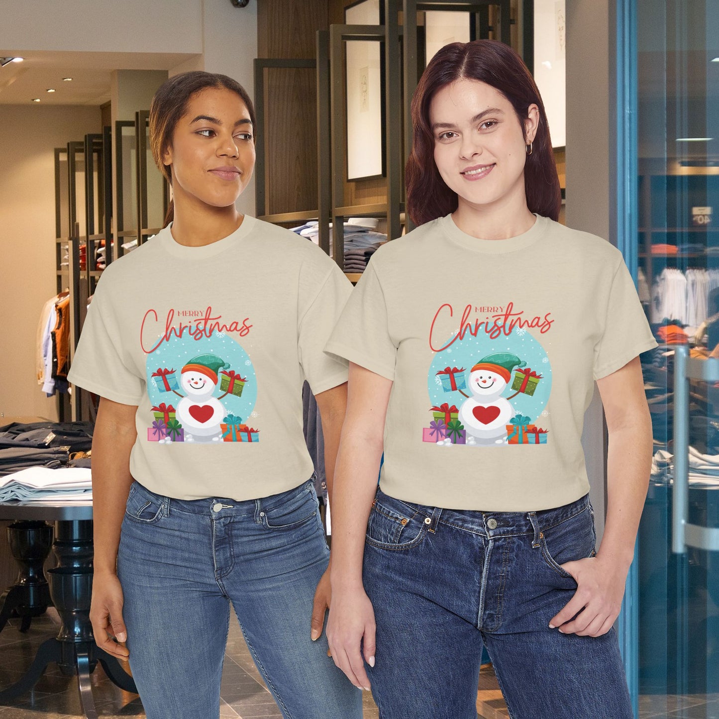 Christmas Snowman Tee