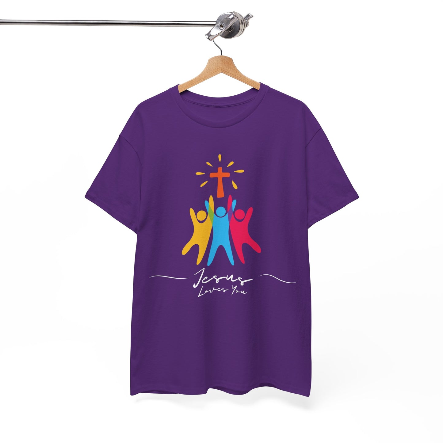 Jesus Loves You - Unisex Heavy Cotton Tee