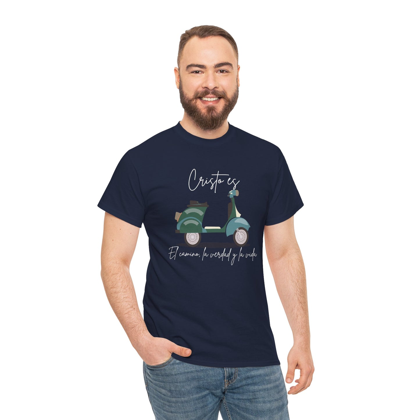 Cristo es - Spanish - Unisex Heavy Cotton Tee