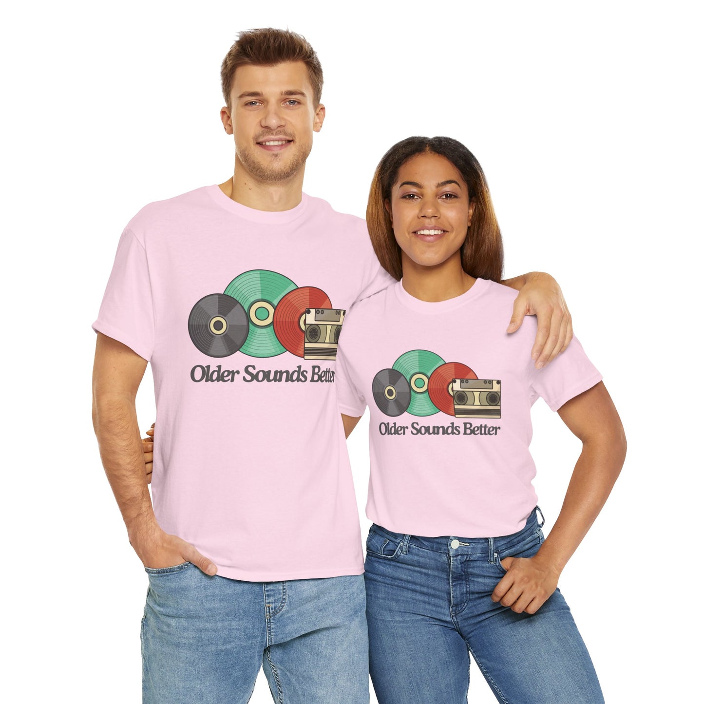 Older sounds better - Unisex Heavy Cotton Tee