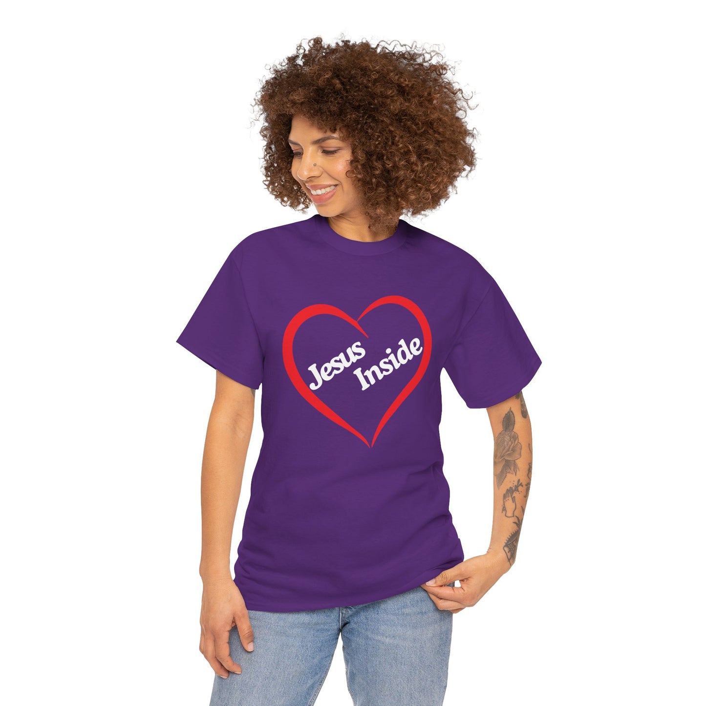 Jesus Inside - Unisex Heavy Cotton Tee