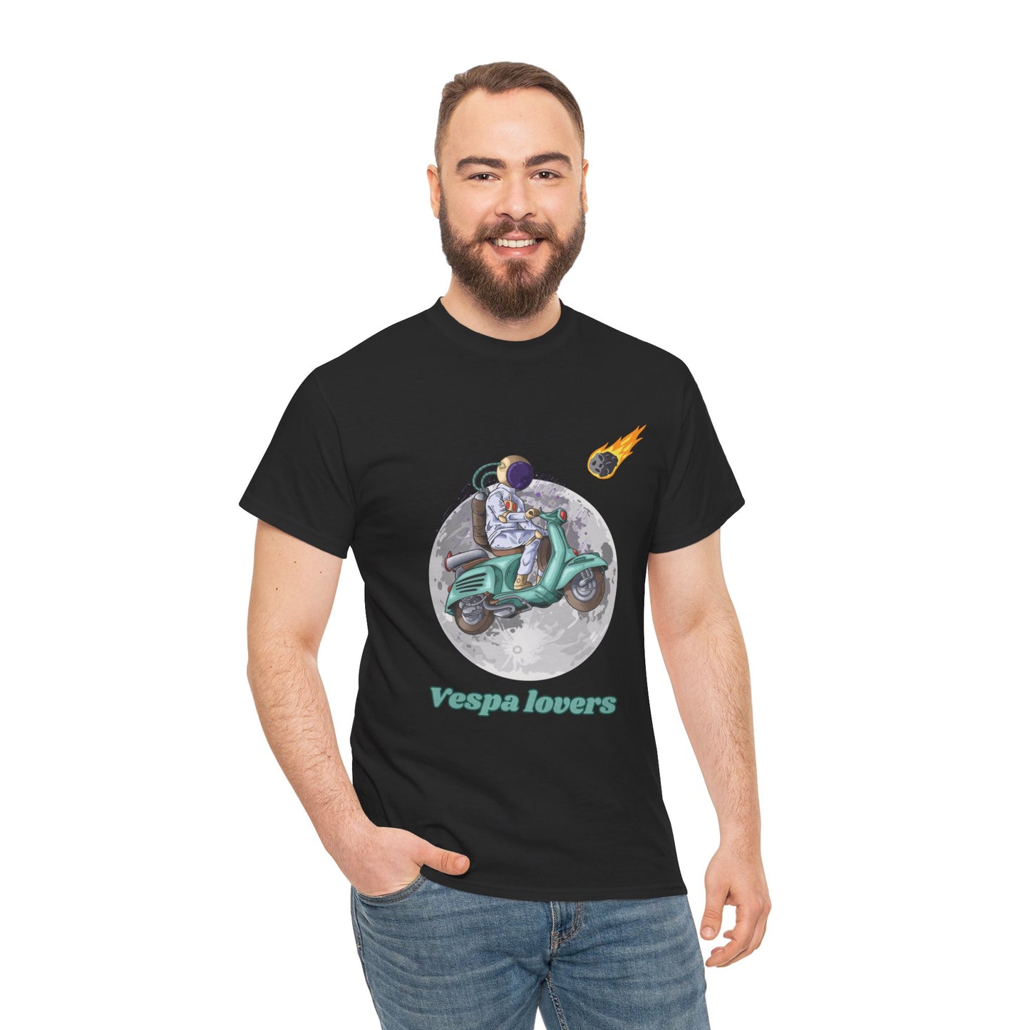 Vespa Lovers - Spanish - Unisex Heavy Cotton Tee