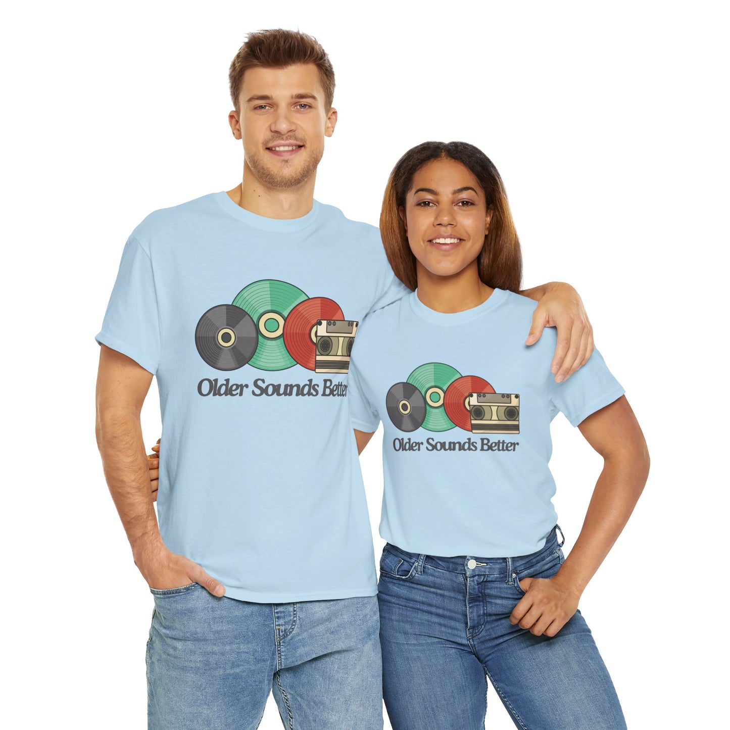 Older sounds better - Unisex Heavy Cotton Tee