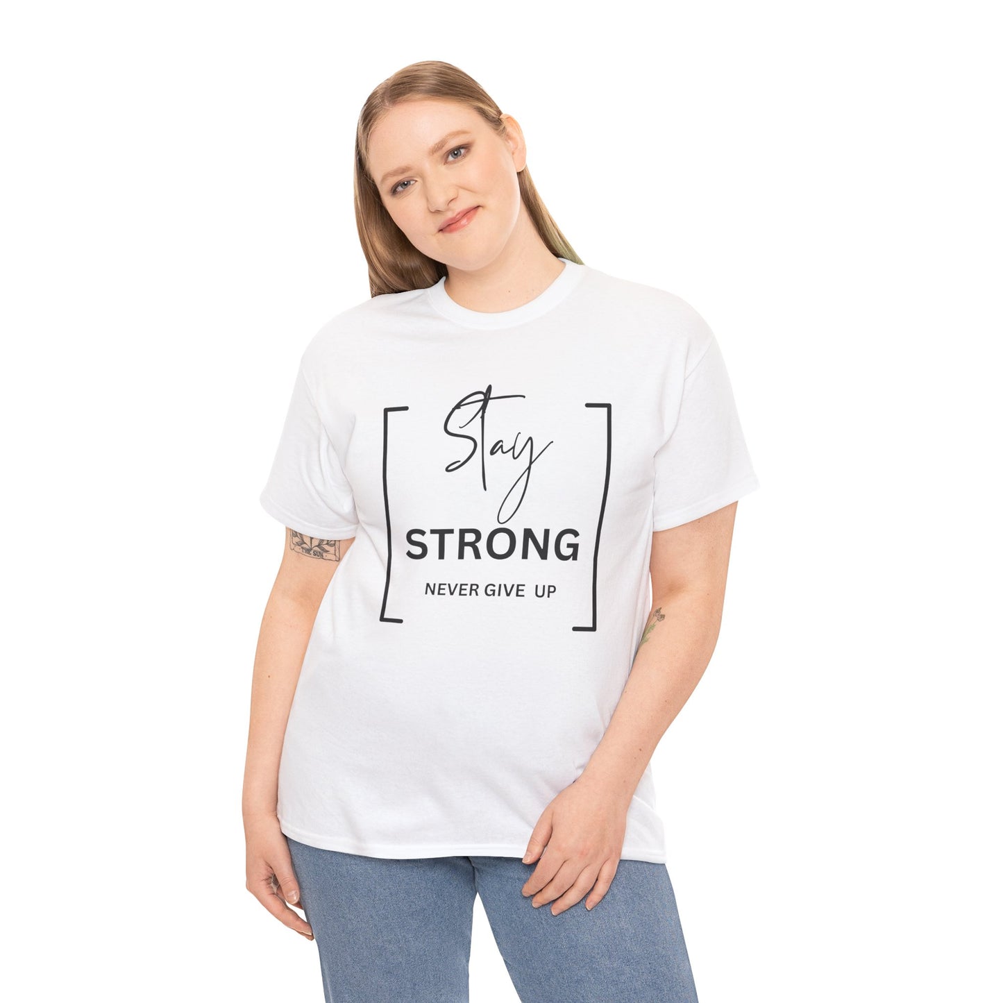 Stay Strong - Unisex Heavy Cotton Tee