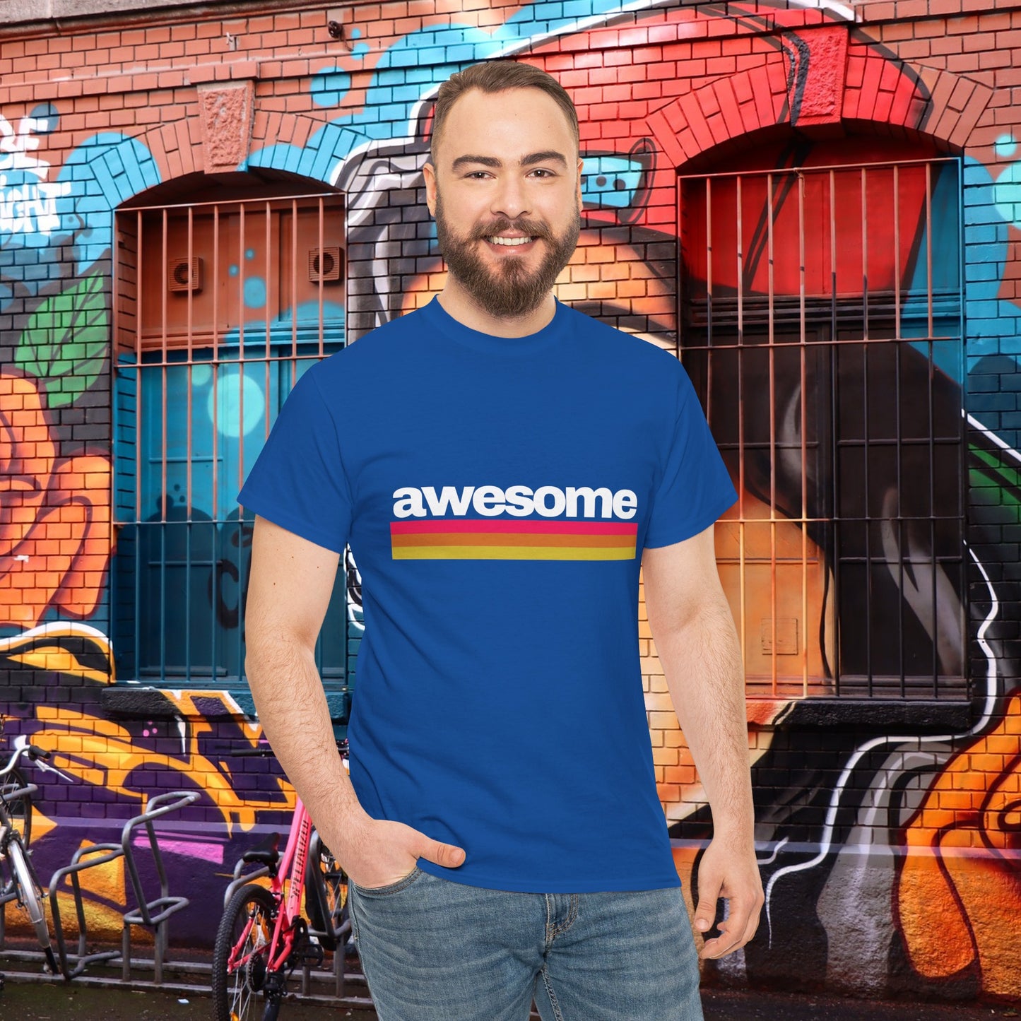 Awesome - Unisex Heavy Cotton Tee