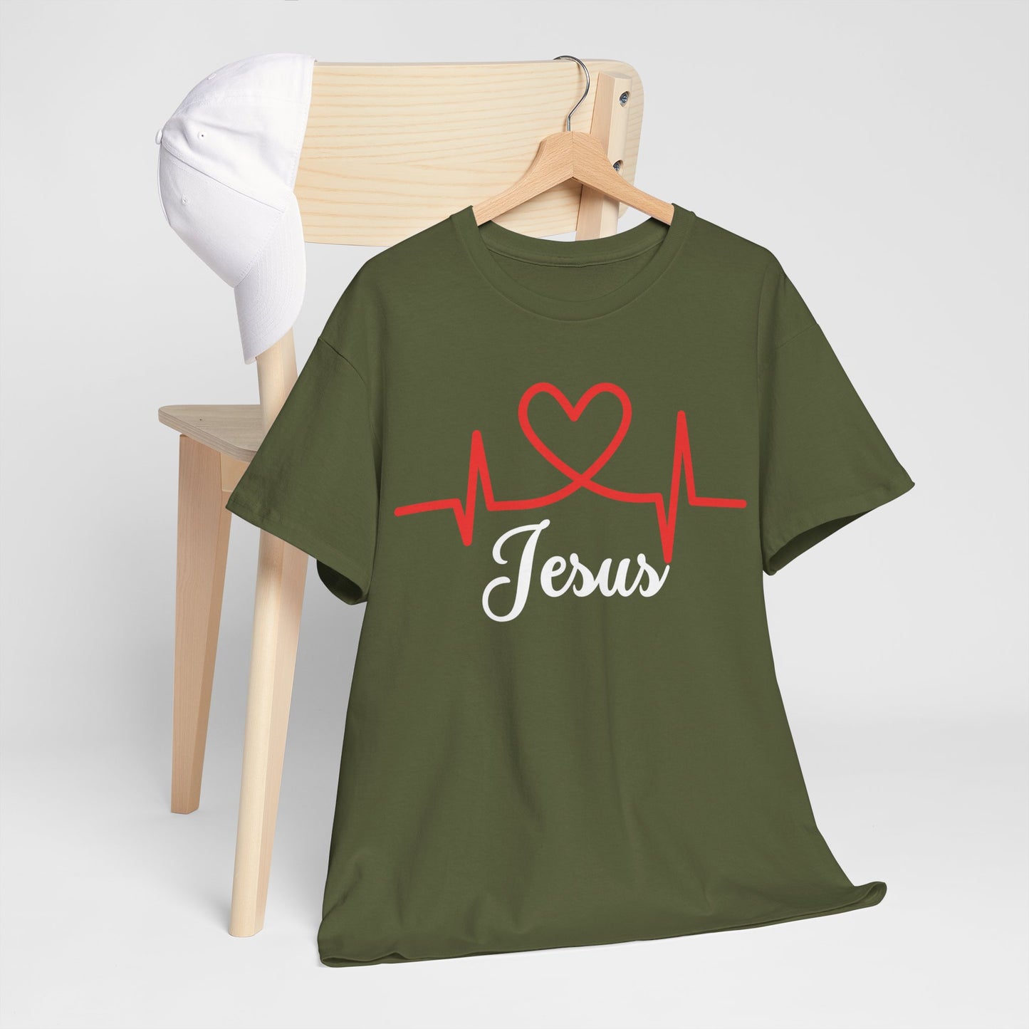 Jesus Hearth - Unisex Heavy Cotton Tee