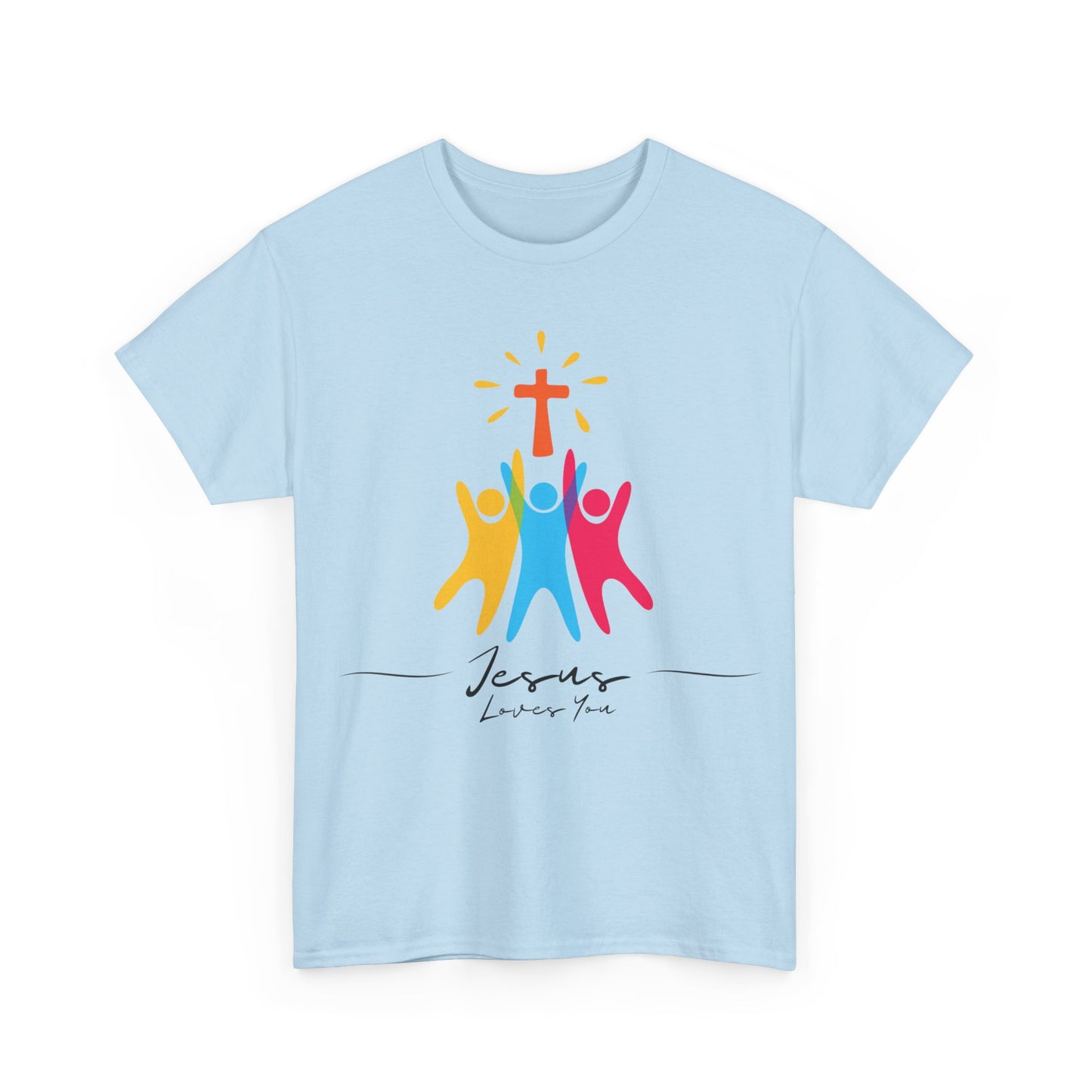 Jesus Loves You - Unisex Heavy Cotton Tee