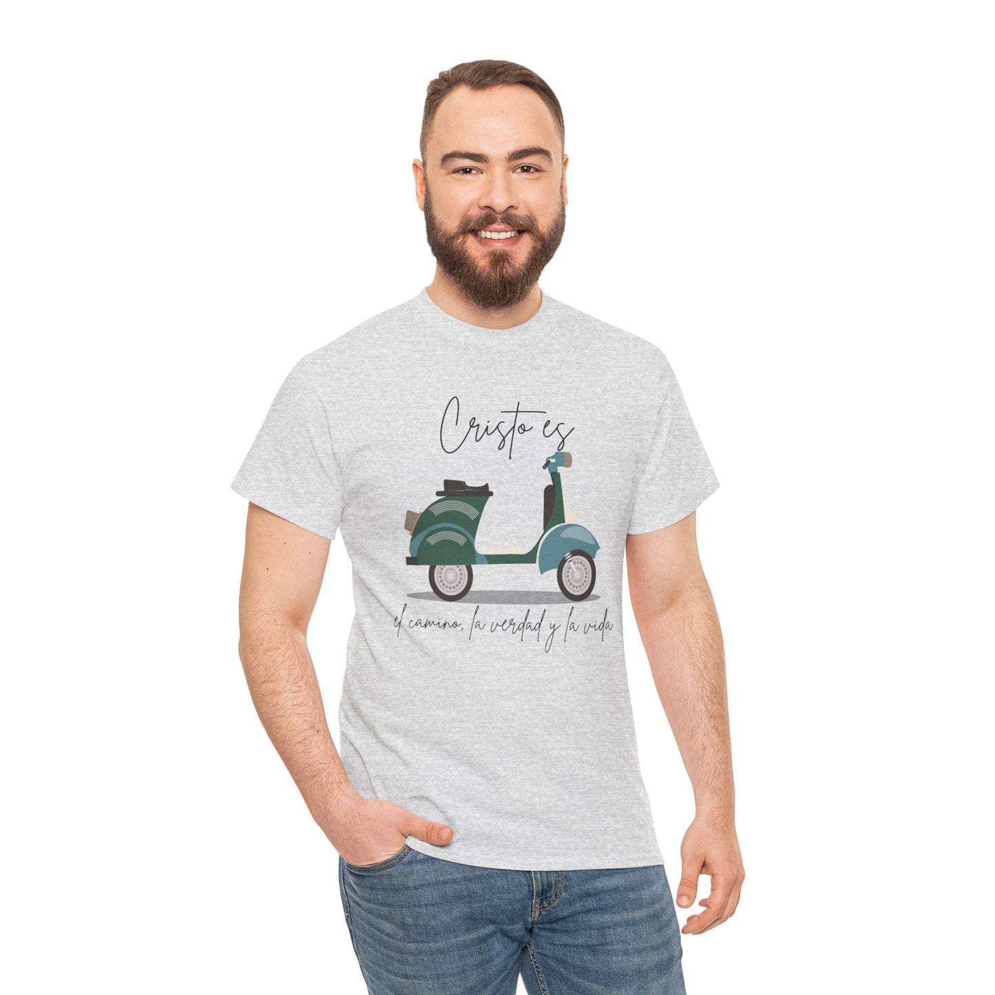 Cristo es - Spanish - Unisex Heavy Cotton Tee