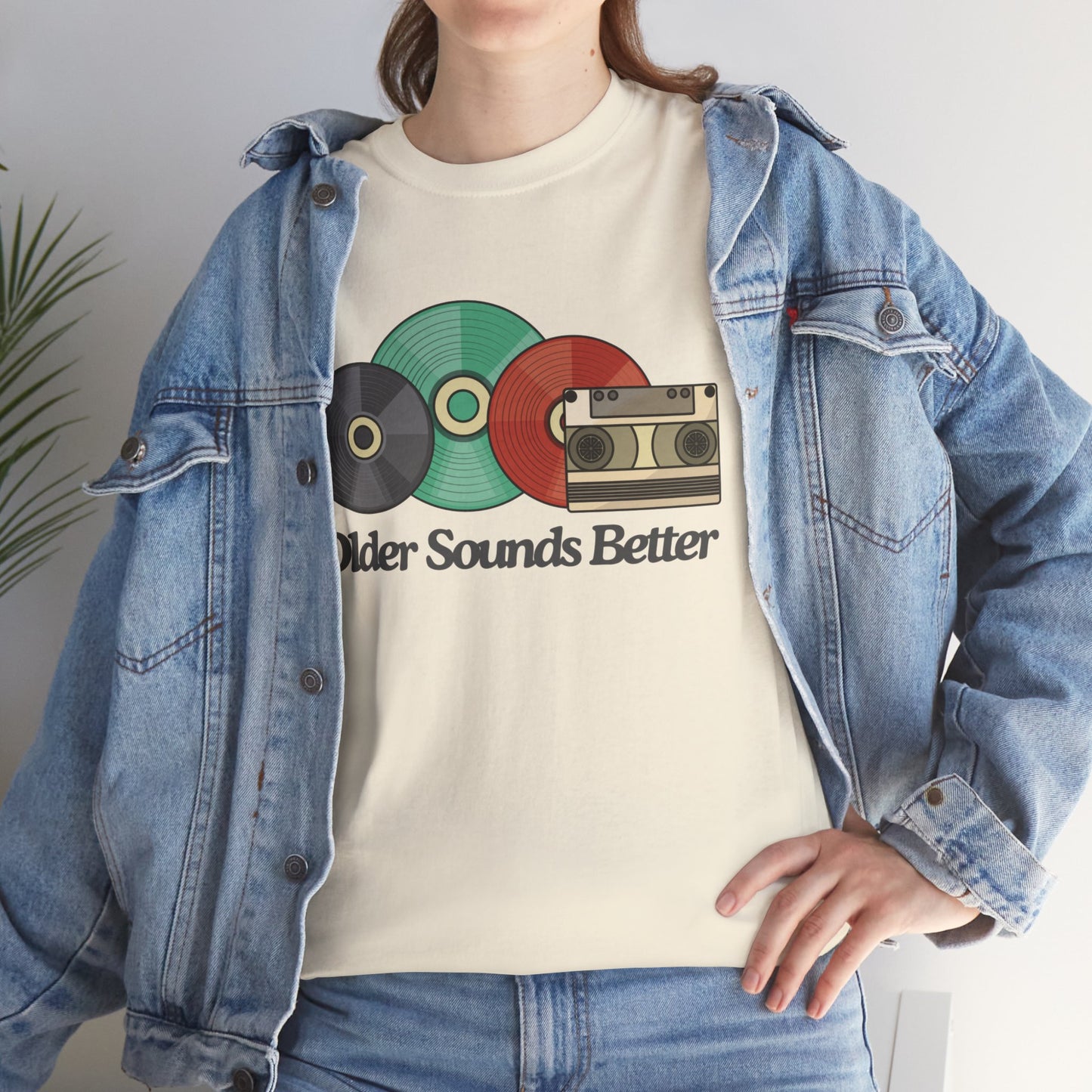 Older sounds better - Unisex Heavy Cotton Tee