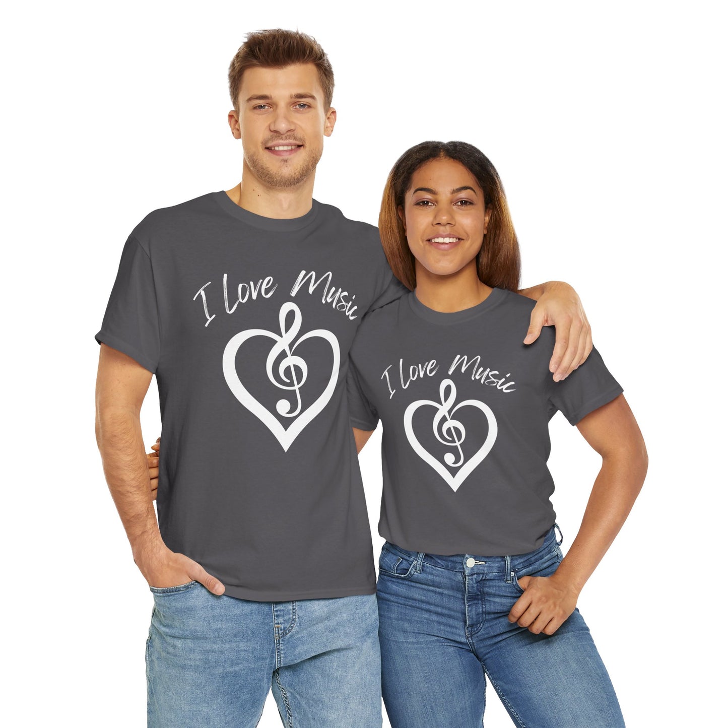 Love Music - Unisex Heavy Cotton Tee