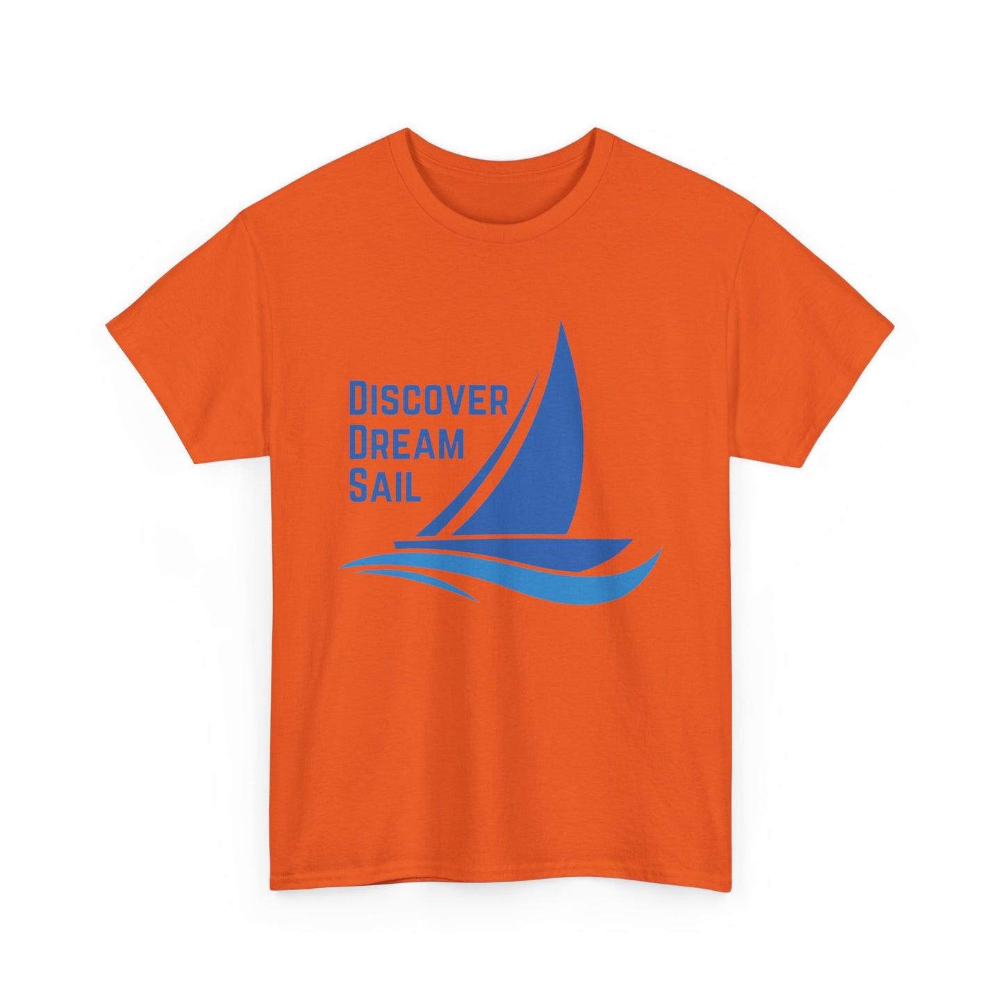 Discover Dream Sail - Unisex Heavy Cotton Tee