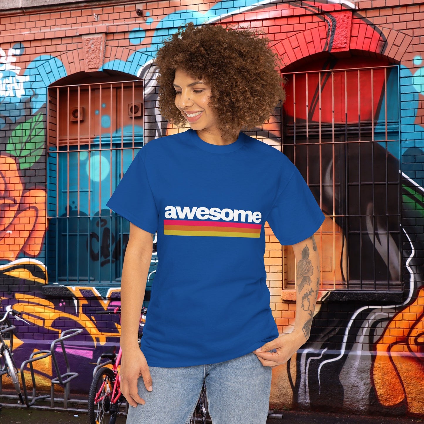 Awesome - Unisex Heavy Cotton Tee