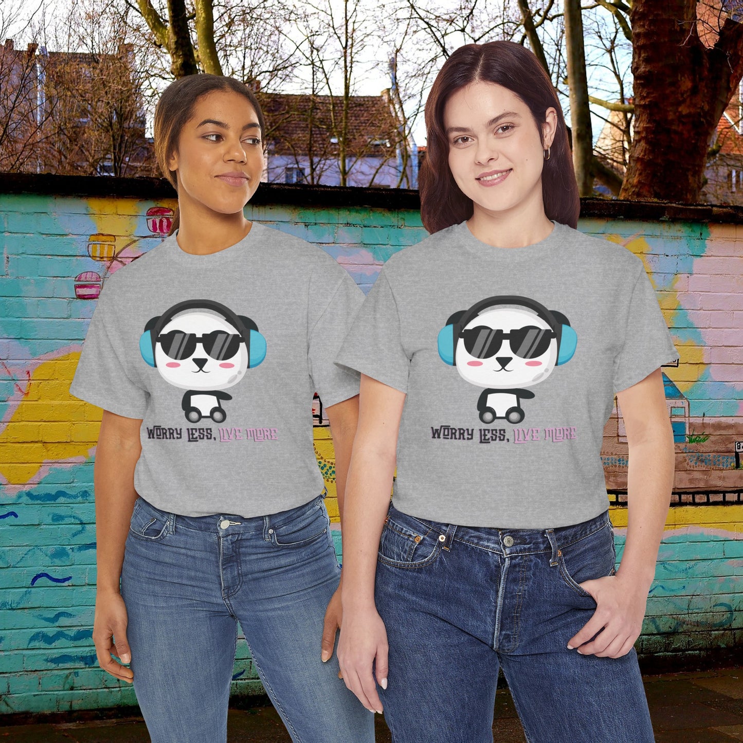 Worry Less - Unisex Heavy Cotton Tee