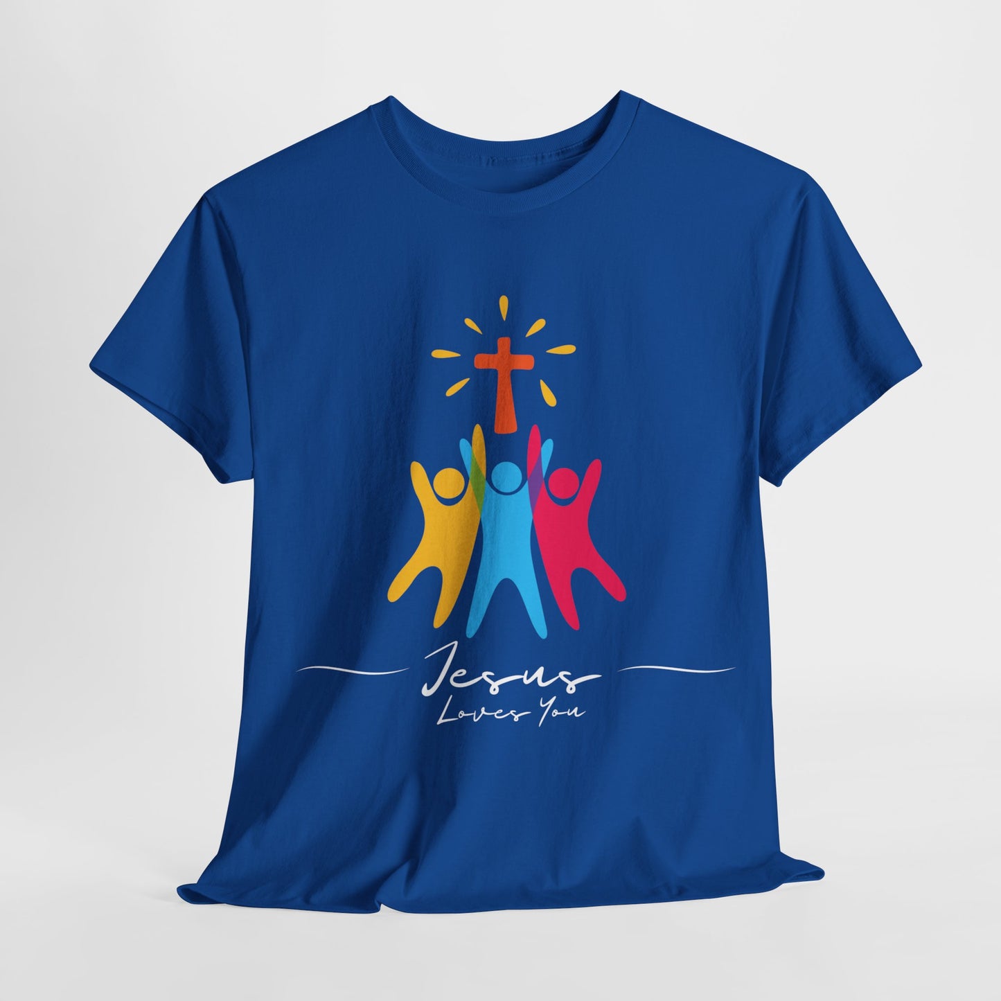 Jesus Loves You - Unisex Heavy Cotton Tee