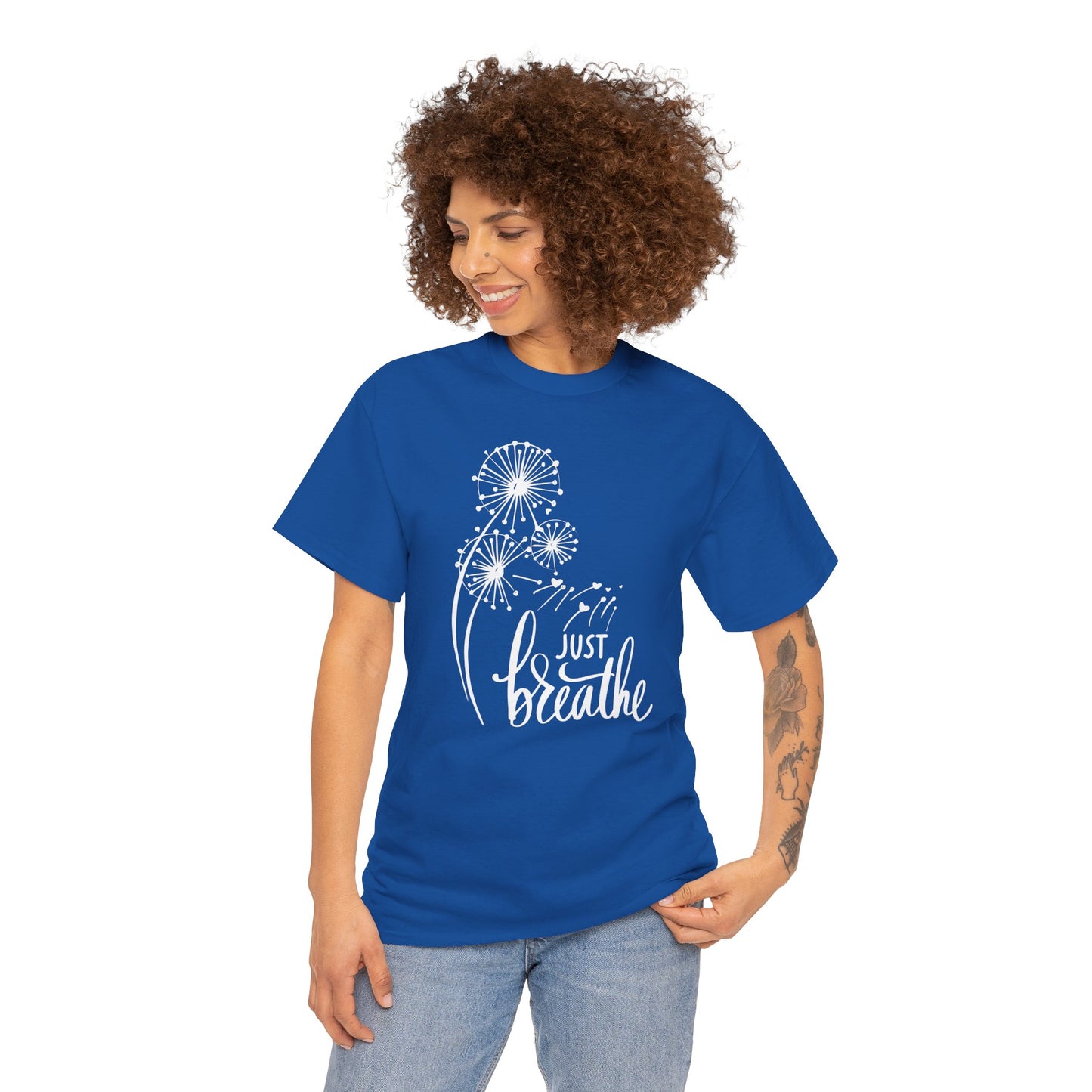 Just Breath - Unisex Heavy Cotton Tee