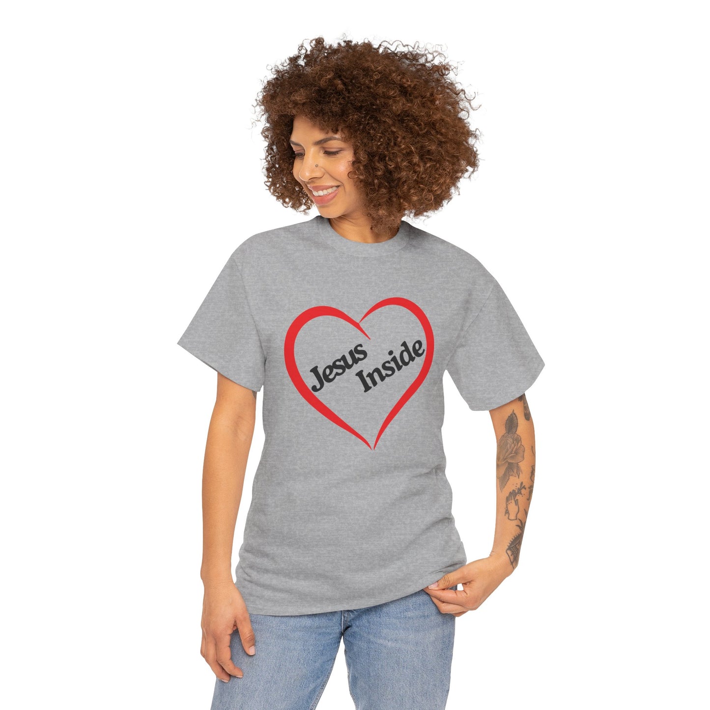 Jesus Inside - Unisex Heavy Cotton Tee