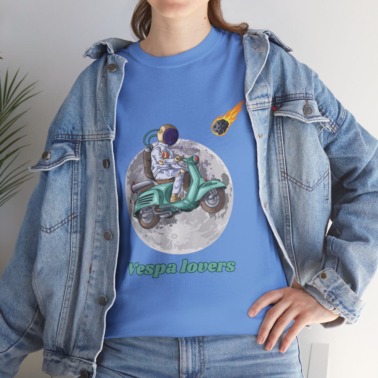 Vespa Lovers - Spanish - Unisex Heavy Cotton Tee